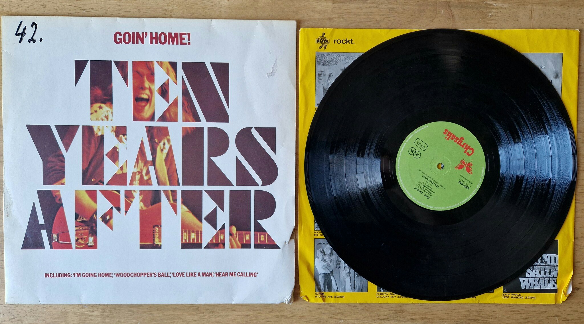 Ten Years After, Goin home. Vinyl LP