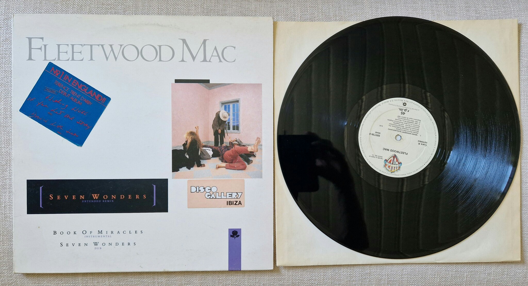 Fleetwood Mac, Seven wonders. Vinyl S 12"