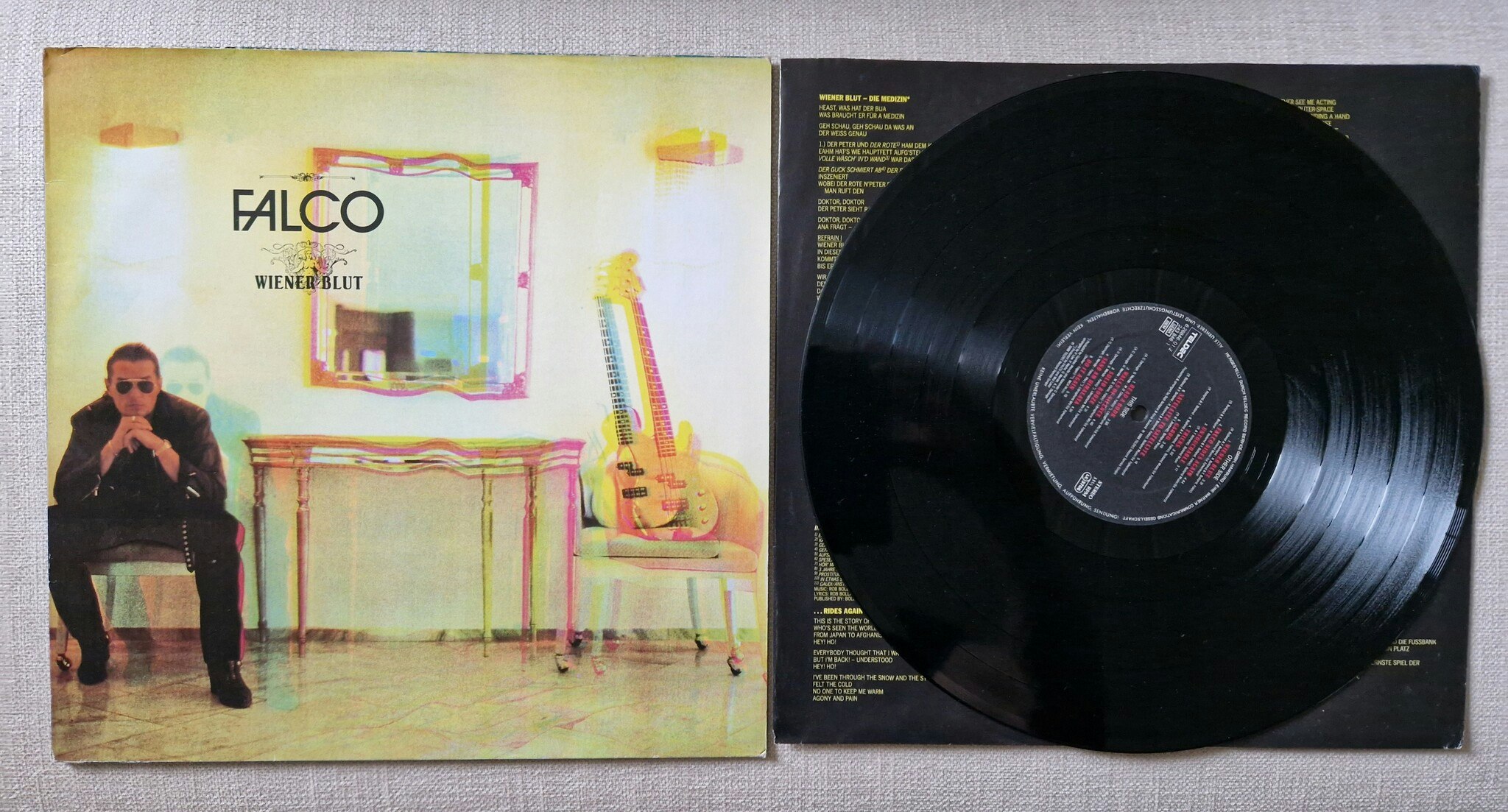 Falco, Wiener blut. Vinyl LP