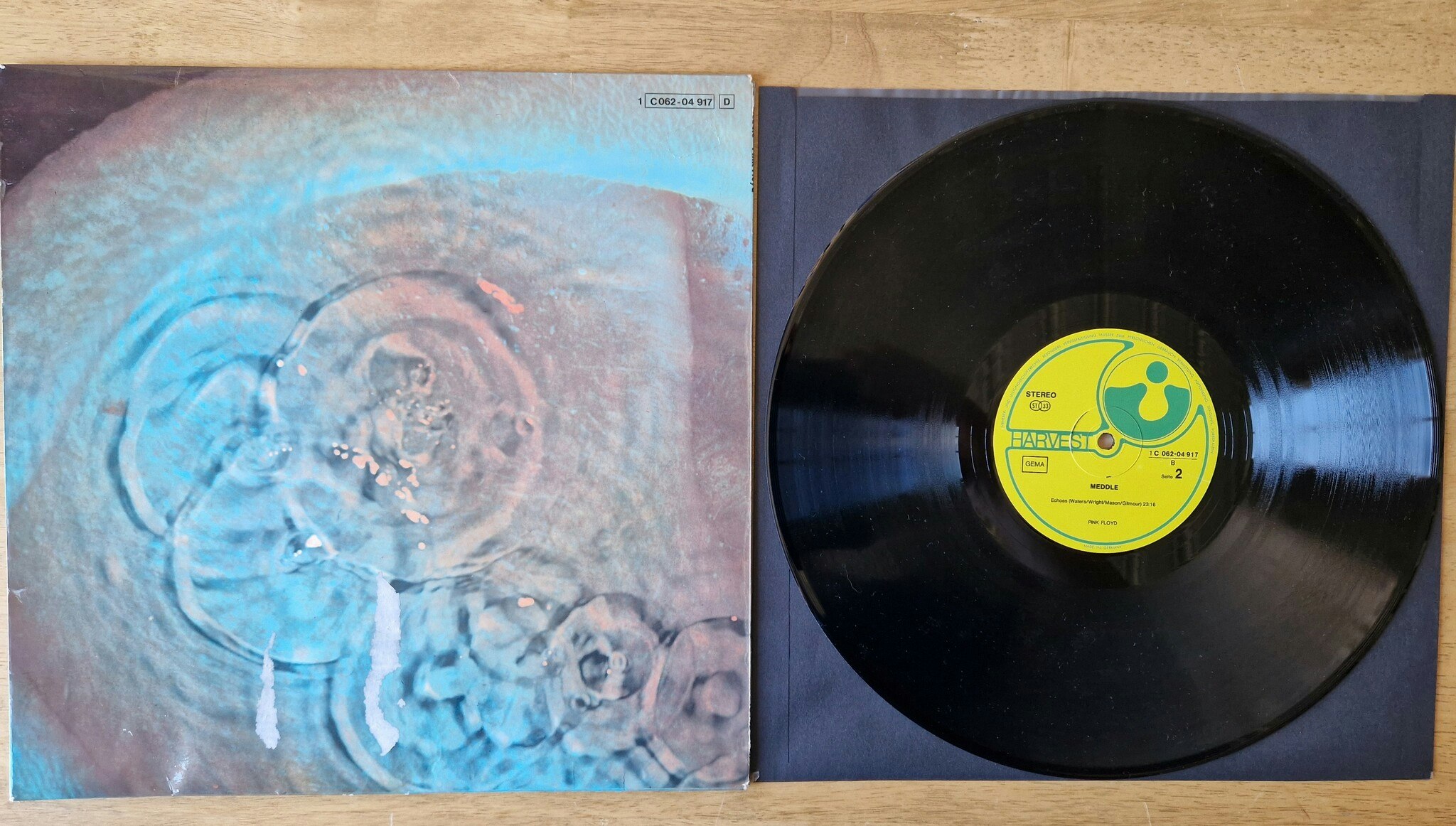 Pink Floyd, Meddle. Vinyl LP