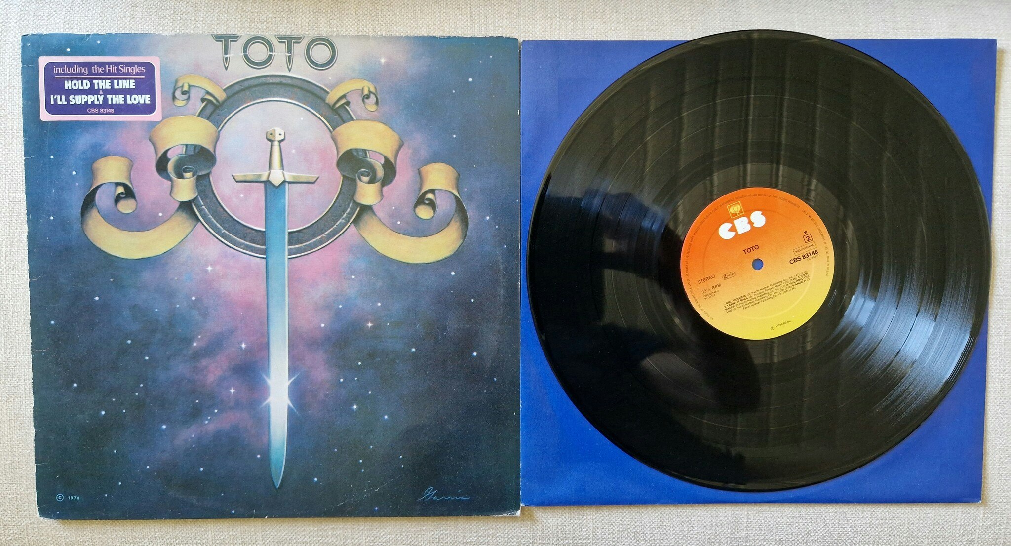 Toto, Toto. Vinyl LP
