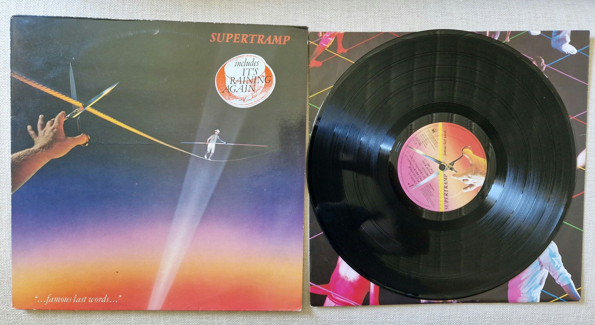 Supertramp, Famous last words. Vinyl LP