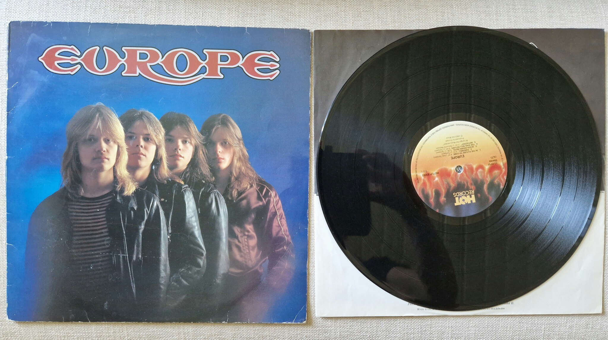 Europe, Europe. Vinyl LP