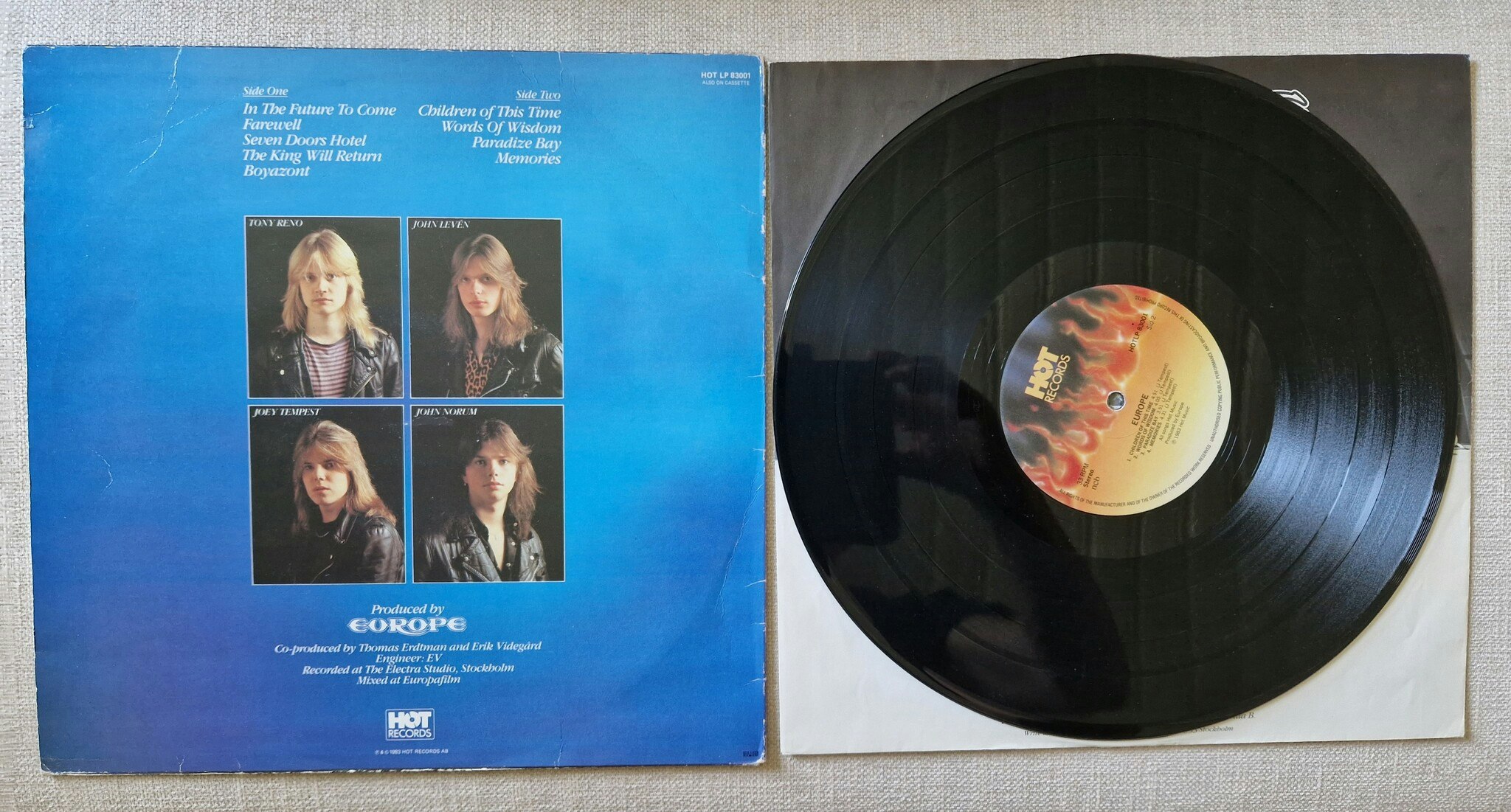 Europe, Europe. Vinyl LP