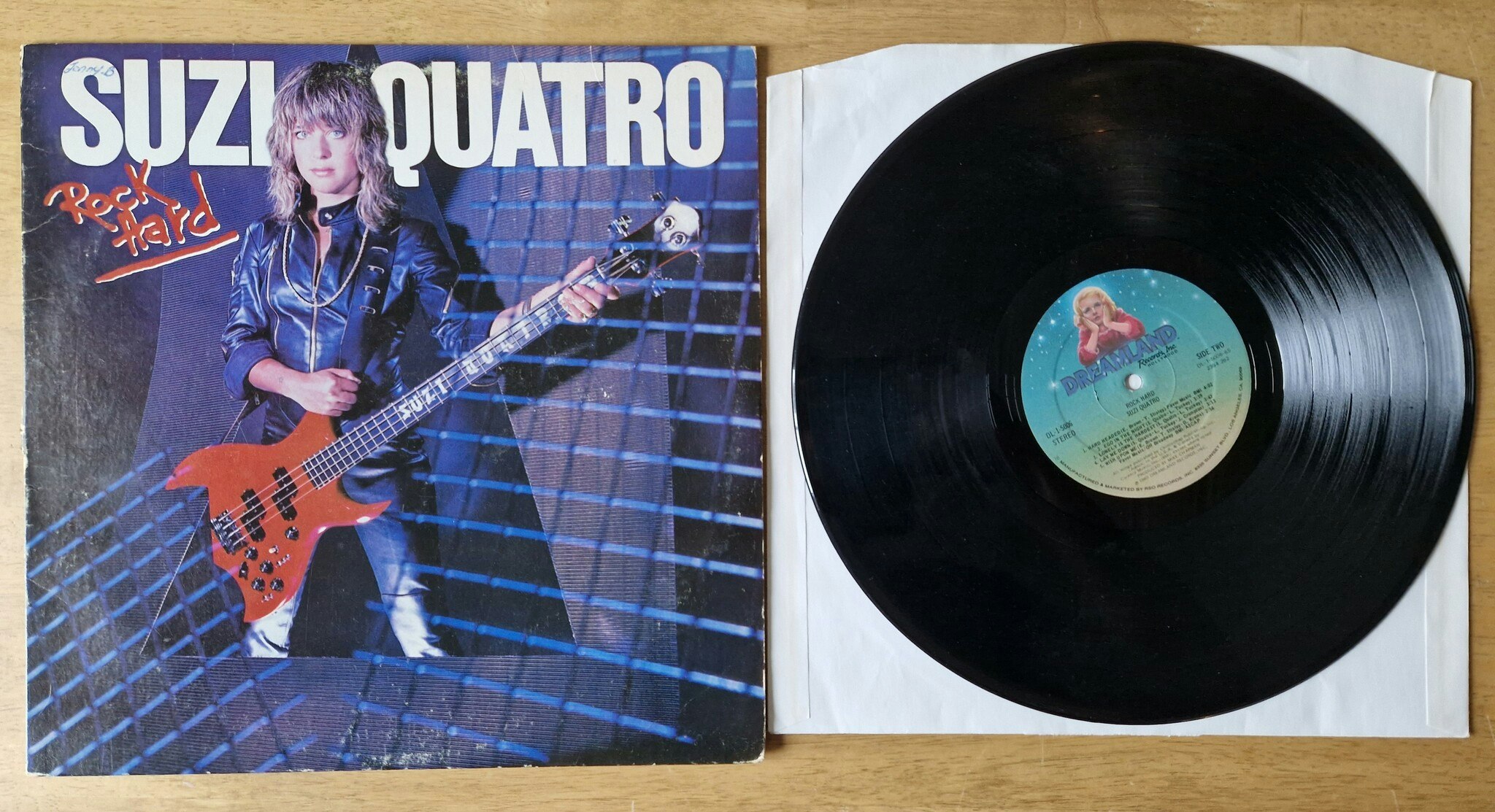 Suzi Quatro, Rock hard. Vinyl LP