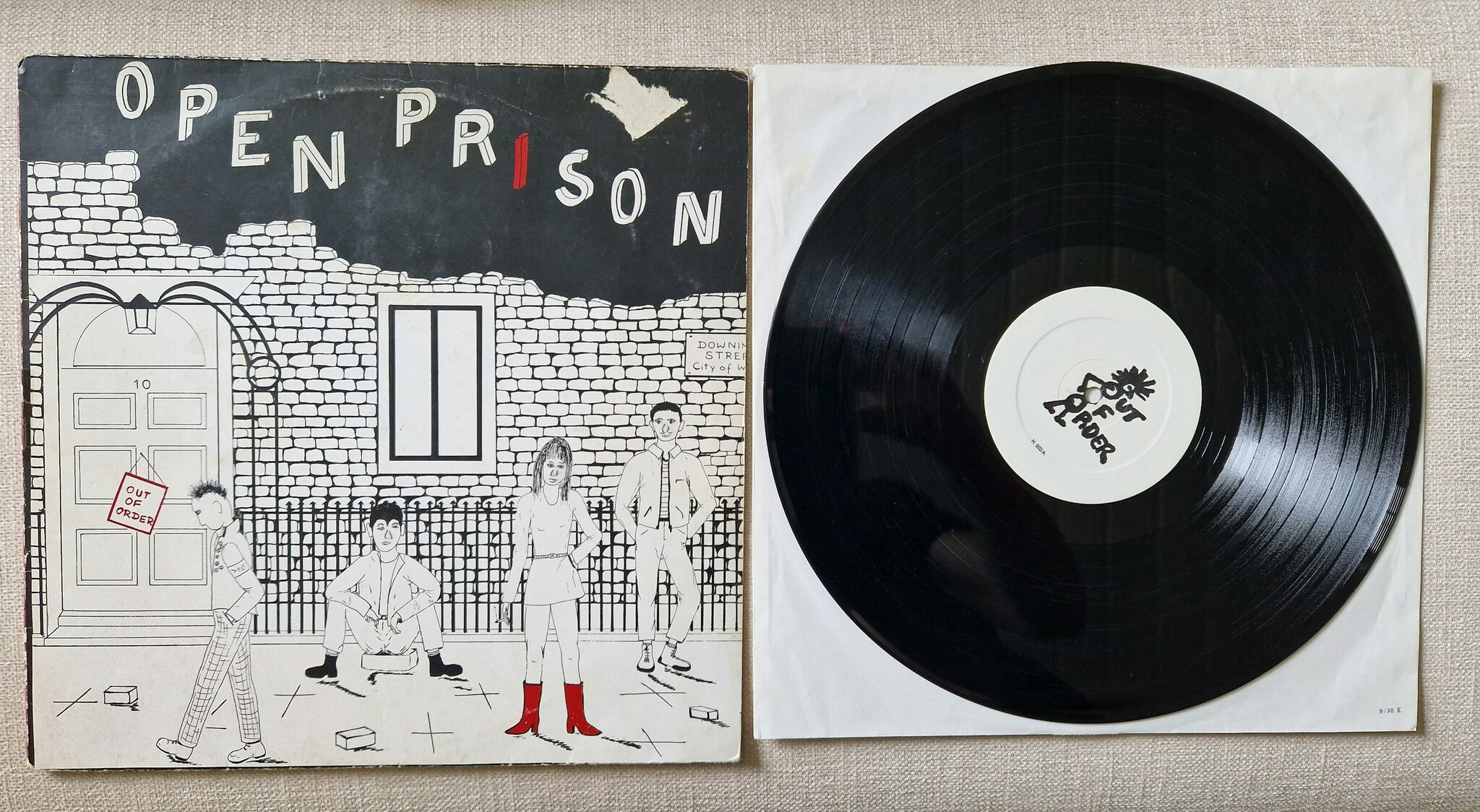 Out of Order, Open prison. Vinyl LP