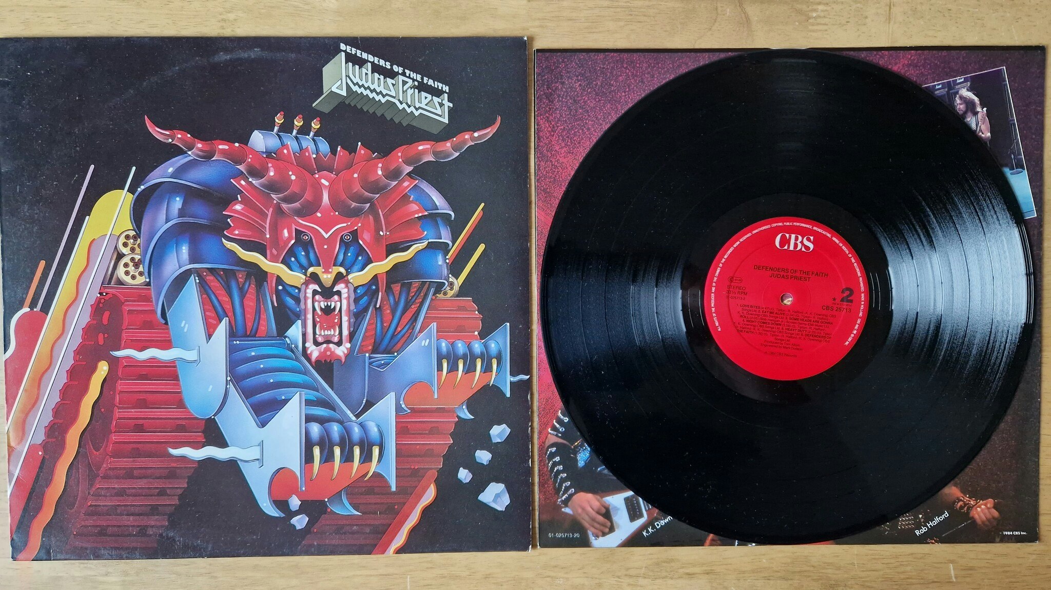 Judas Priest, Defenders of the faith. Vinyl LP