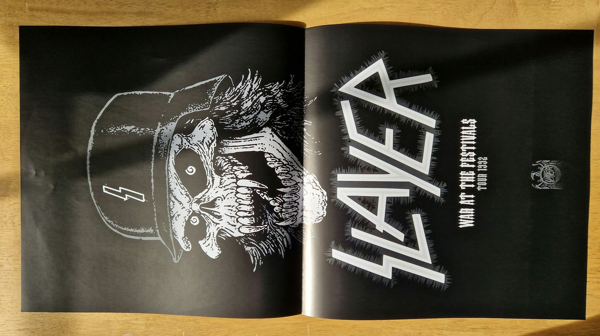 Slayer, War at the festivals tour. Vinyl LP