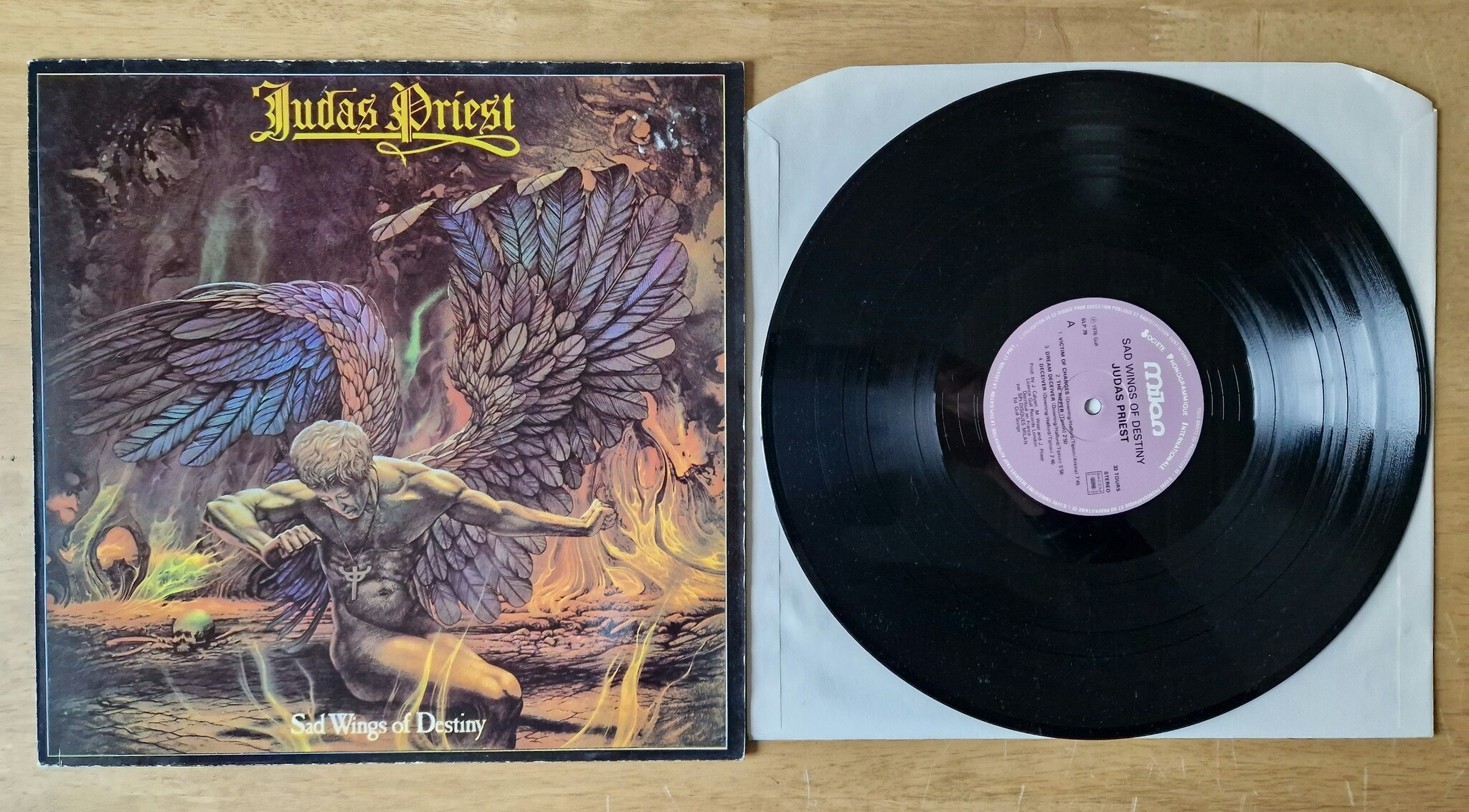 Judas Priest, Sad wings of destiny. Vinyl LP