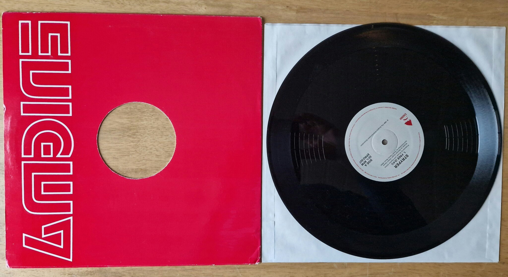 Stryper, Free (Promo). Vinyl S 12"