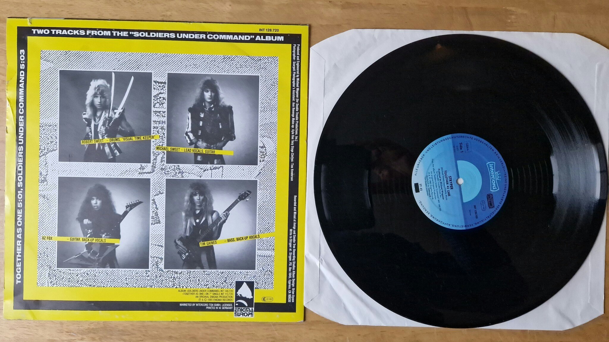 Stryper, Together as one. Vinyl S 12"