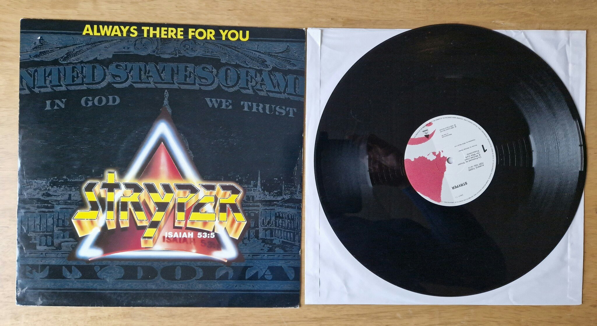 Stryper, Always there for you. Vinyl S 12"
