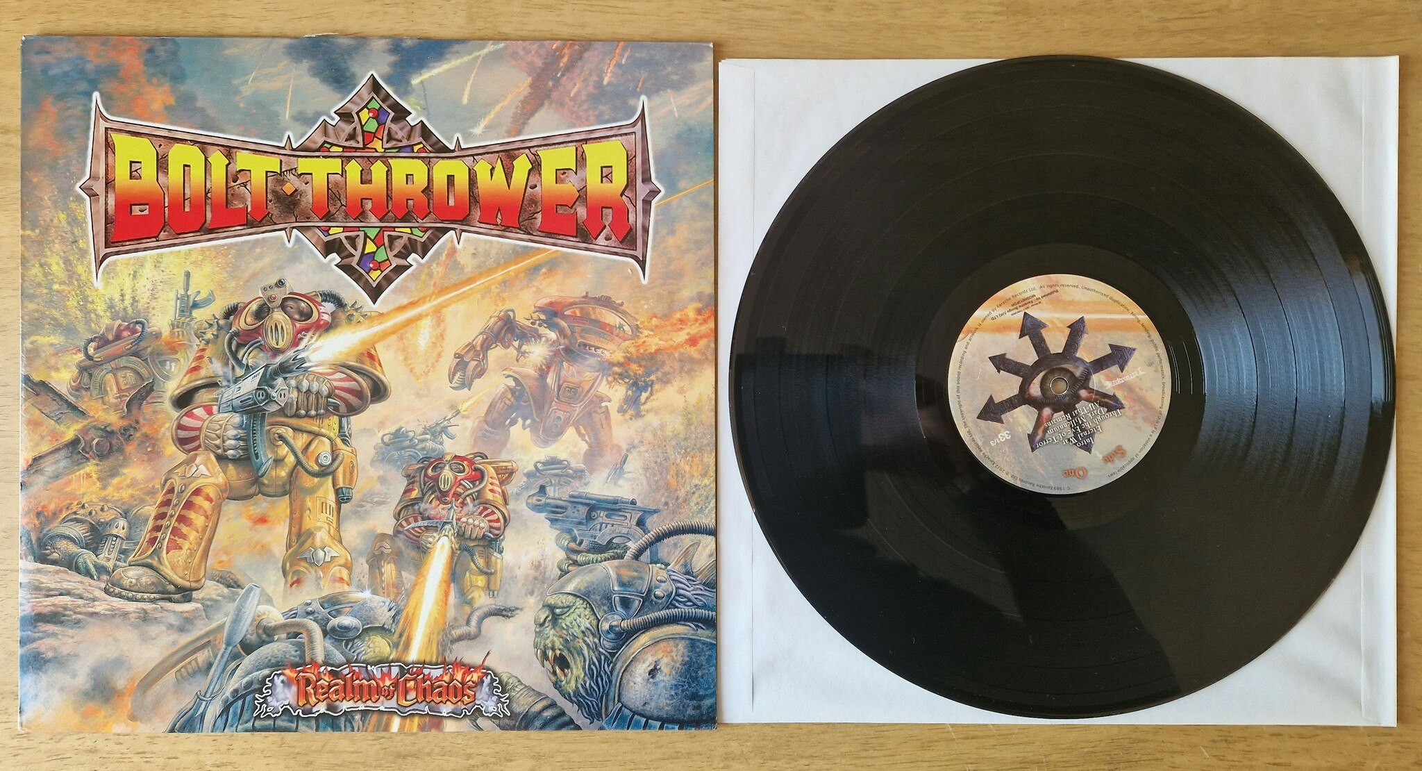 Bolt Thrower, Realm of chaos. Vinyl LP