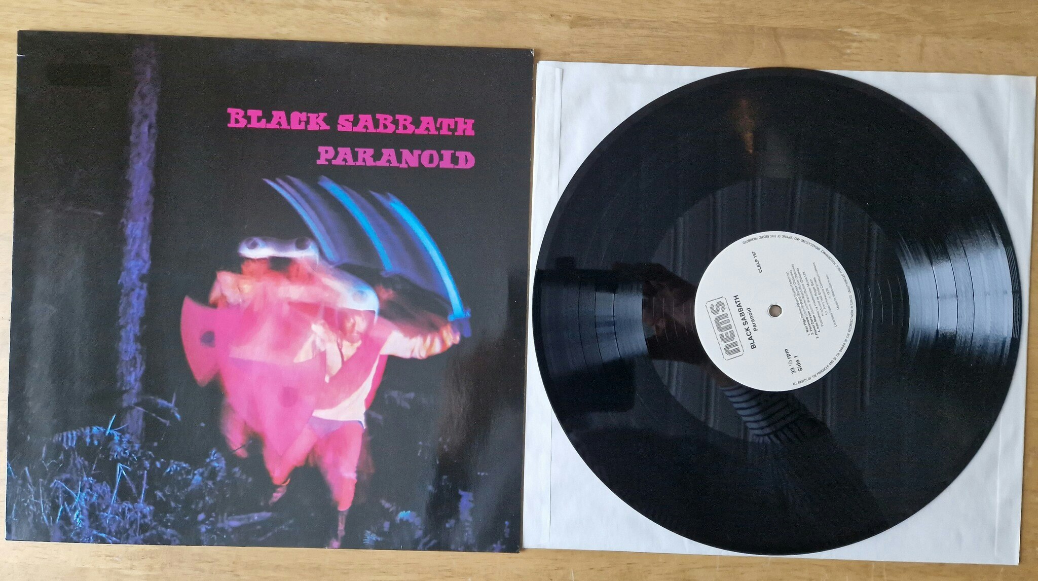 Black Sabbath, Paranoid. Vinyl LP