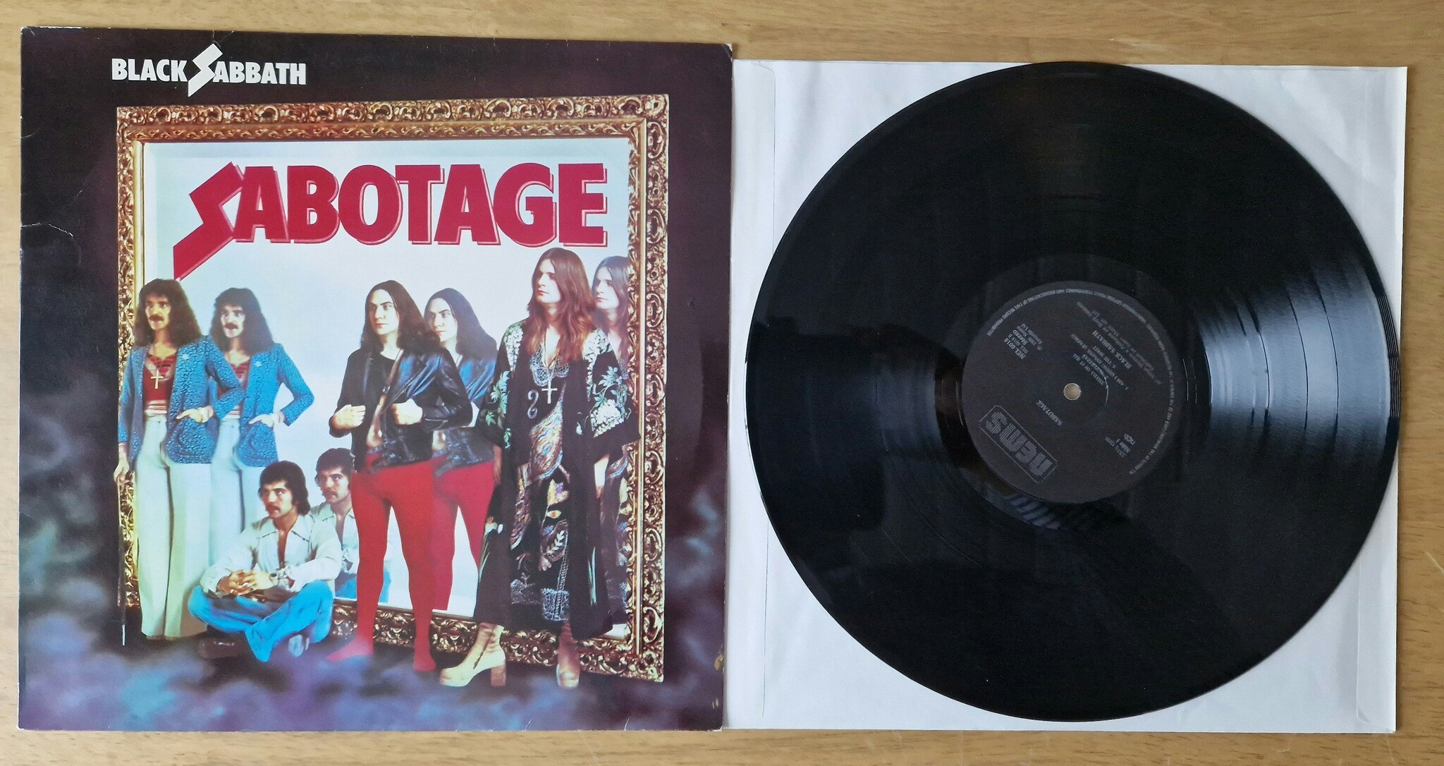 Black Sabbath, Sabotage. Vinyl LP