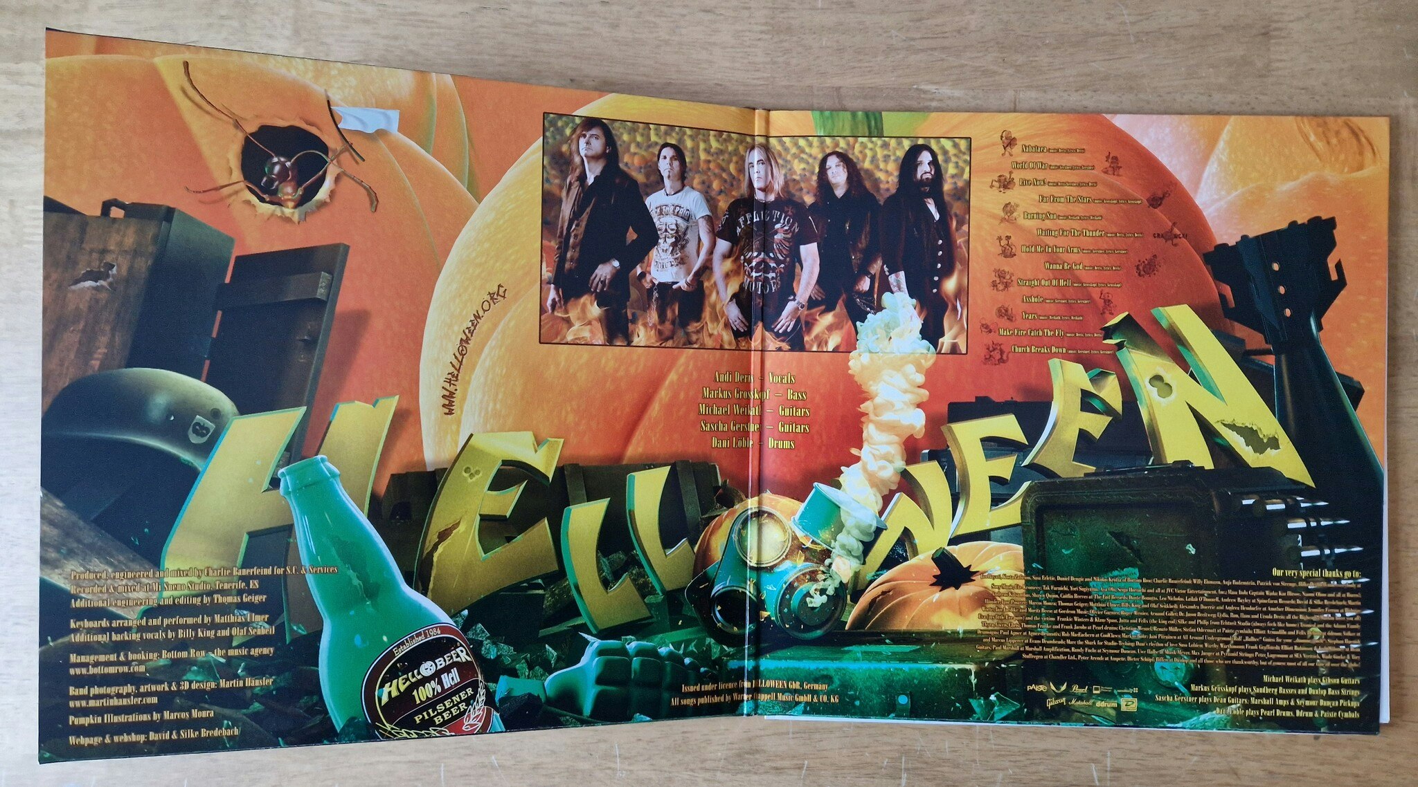 Helloween, Straight out of hell. Vinyl 2LP