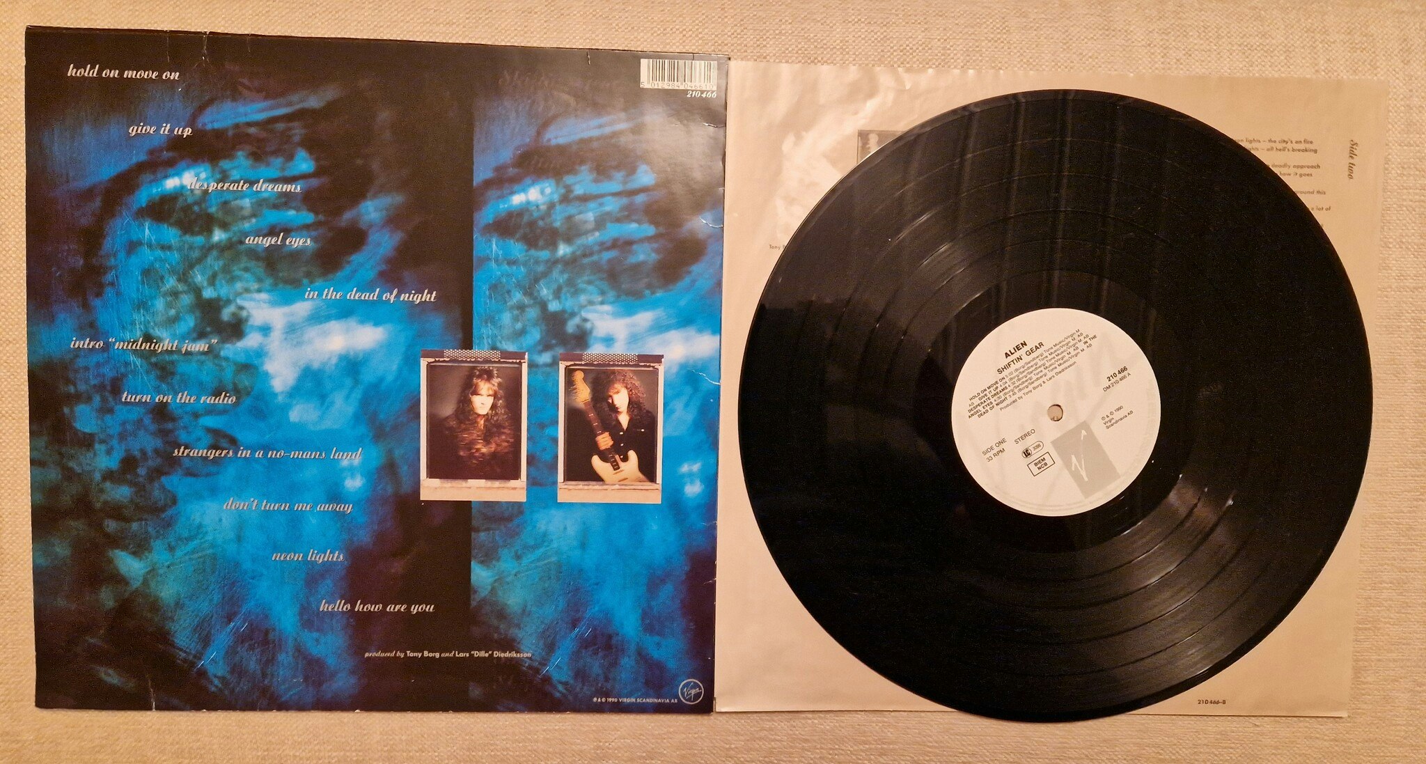 Alien, Shiftin gear. Vinyl LP