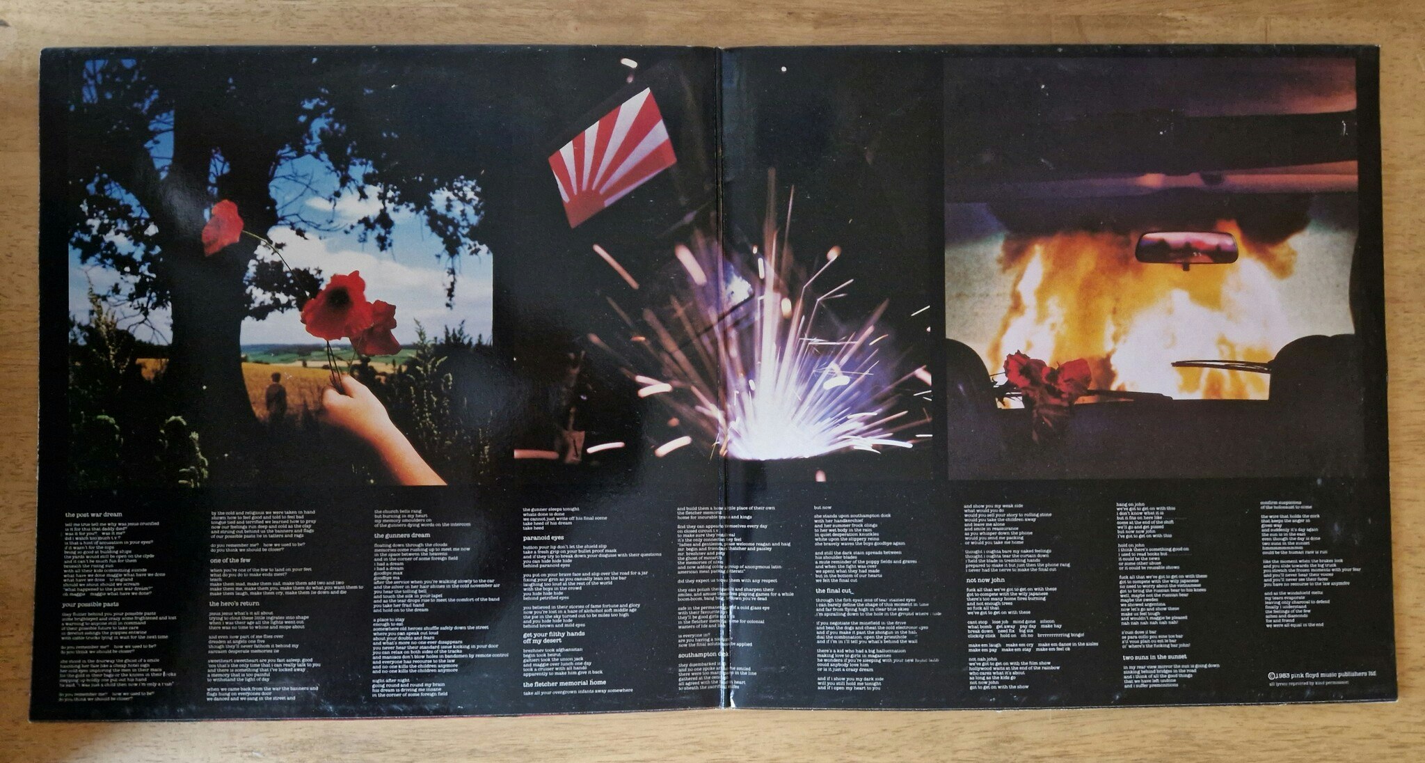 Pink Floyd, The Final Cut. Vinyl LP