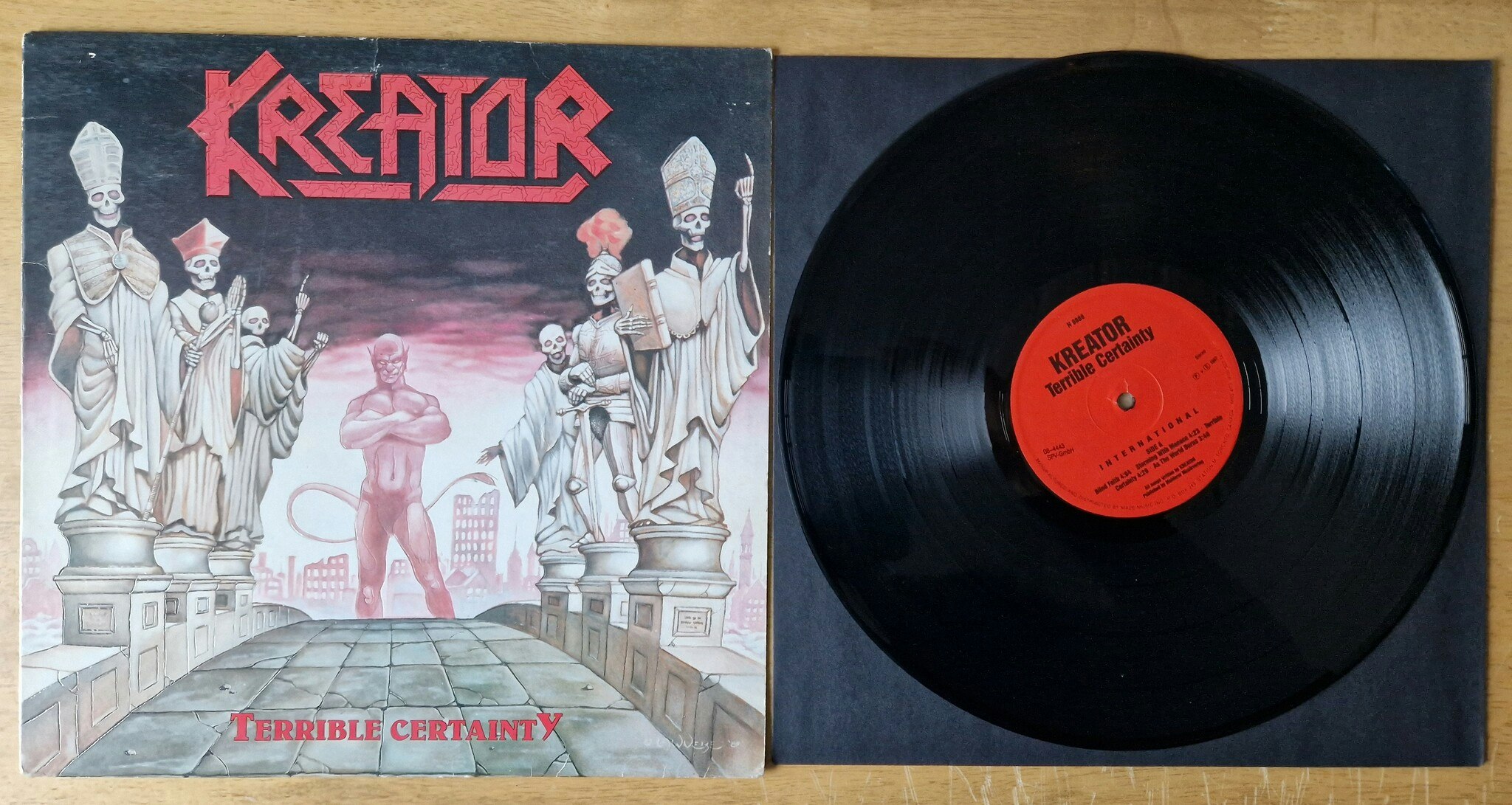 Kreator, Terrible certainty. Vinyl LP