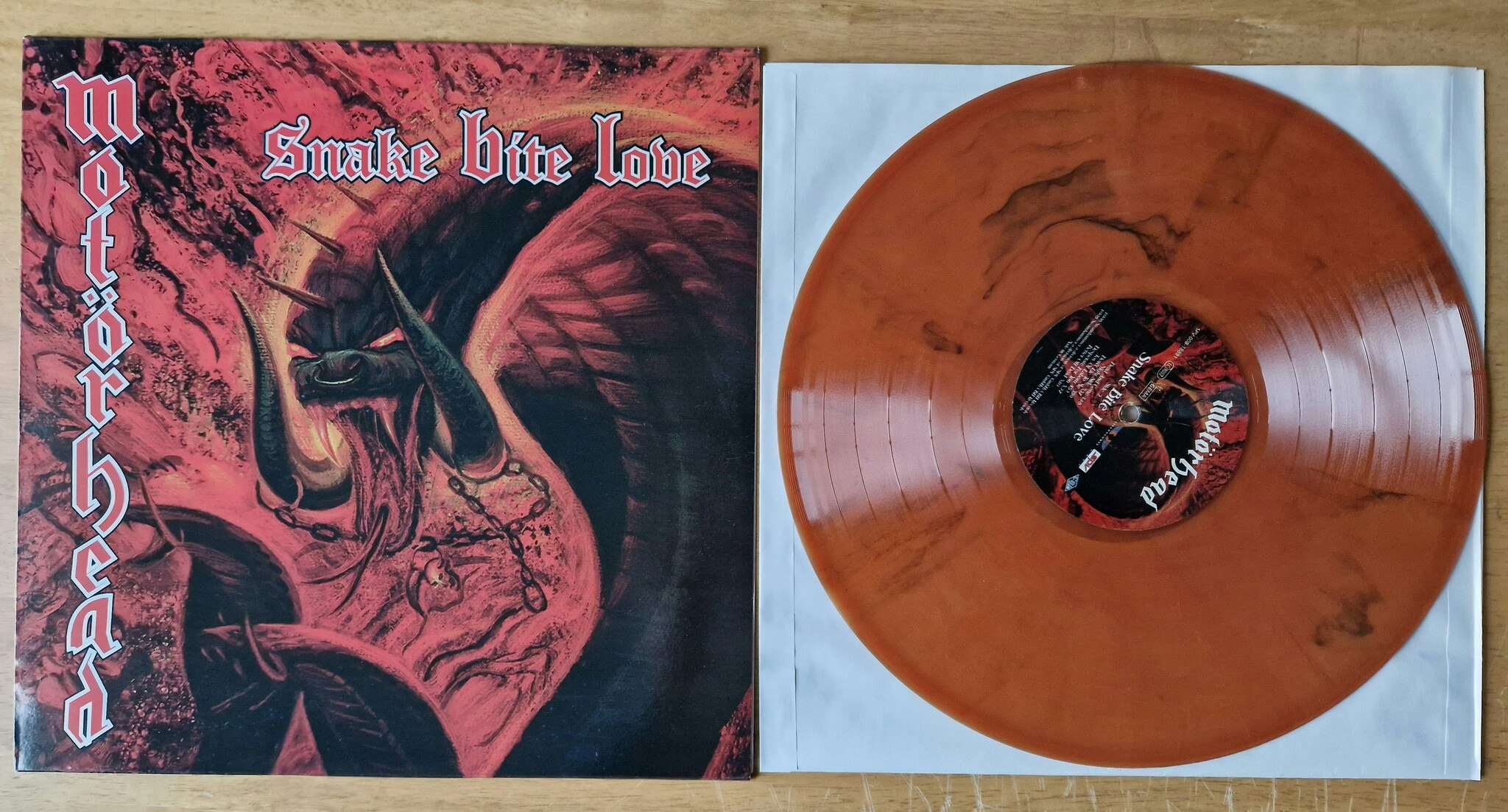 Motorhead, Snake bite love. Vinyl LP