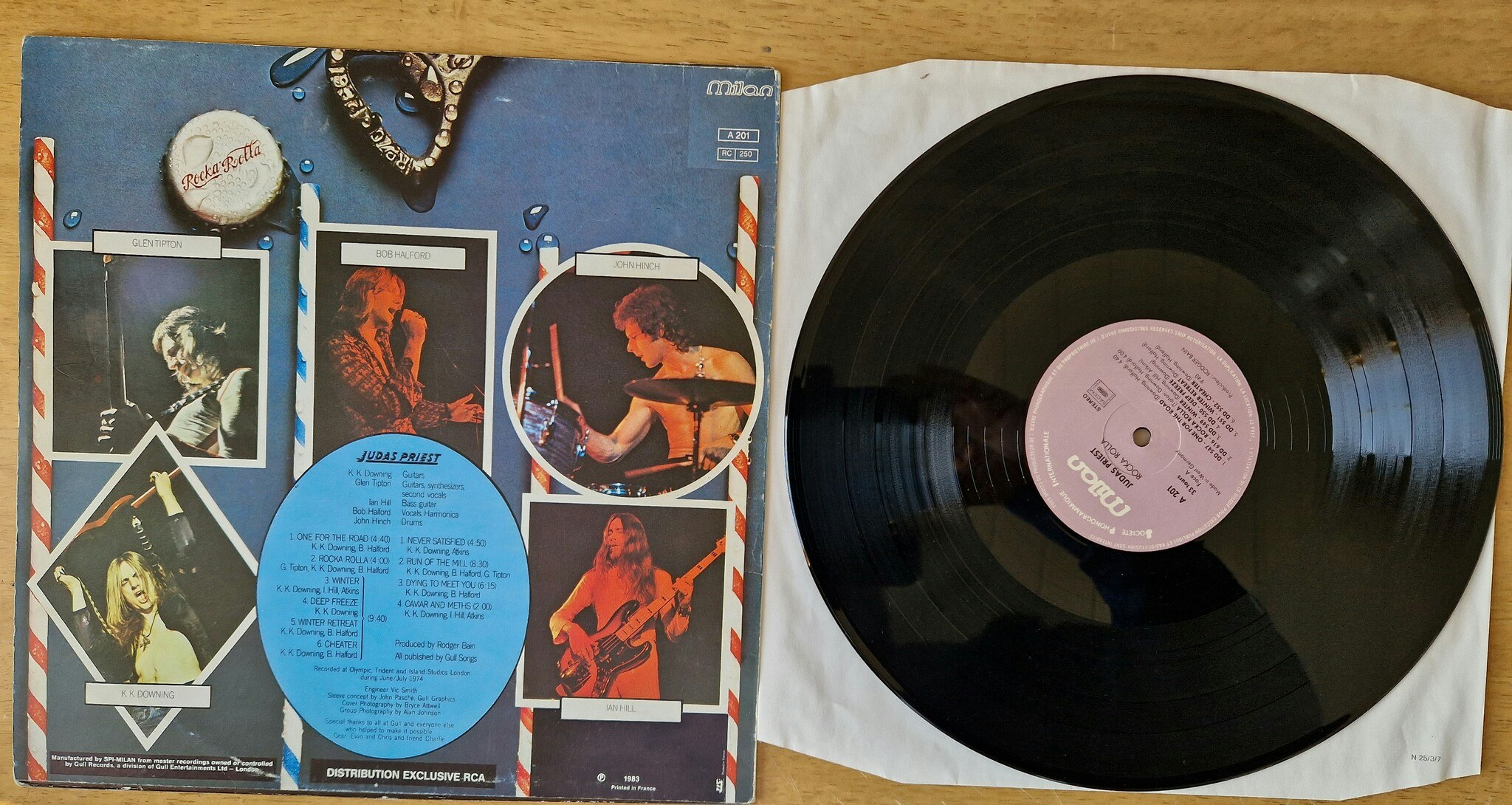 Judas Priest, Rocka rolla. Vinyl LP