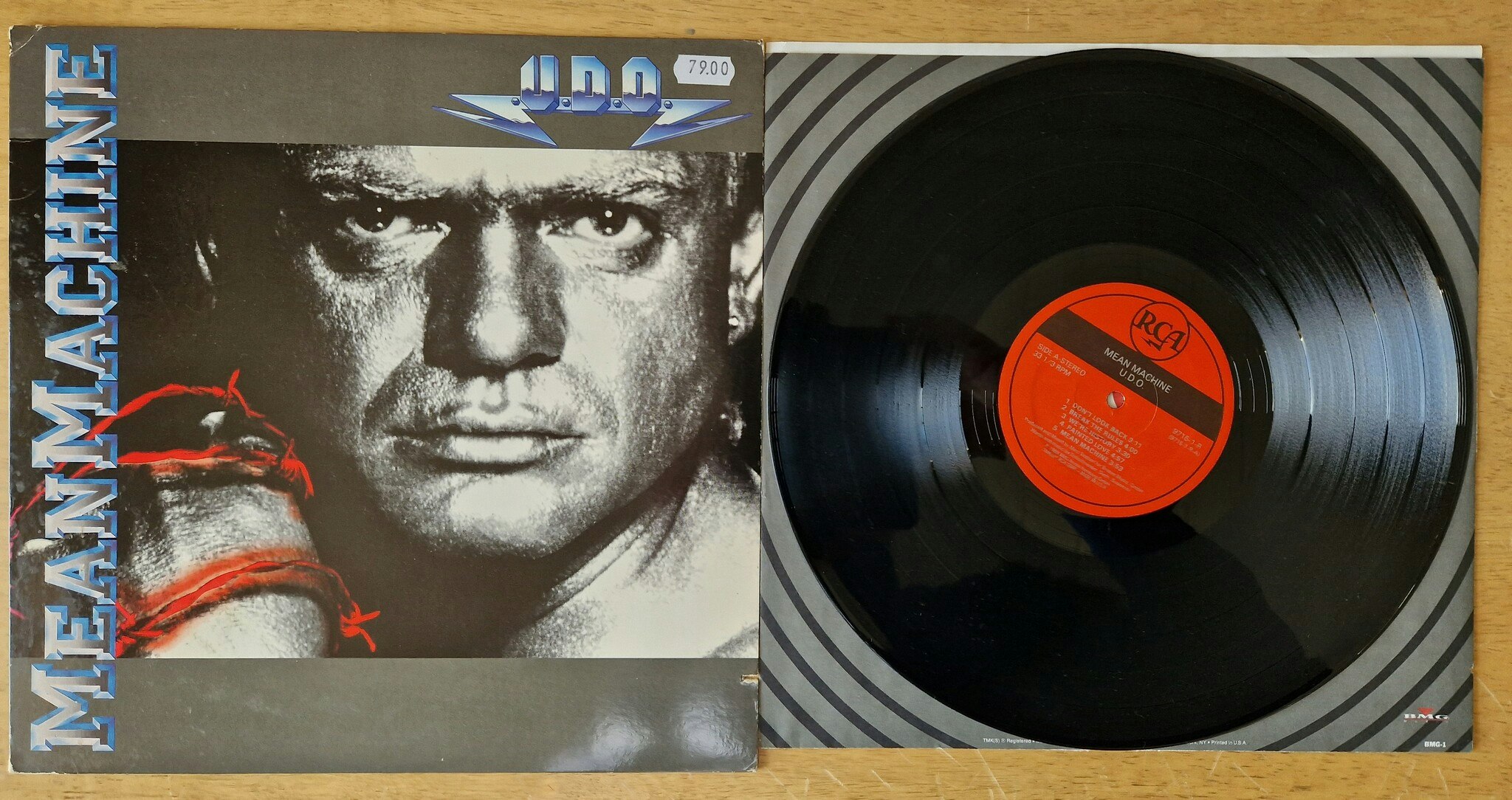 U.D.O., Mean machine. Vinyl LP