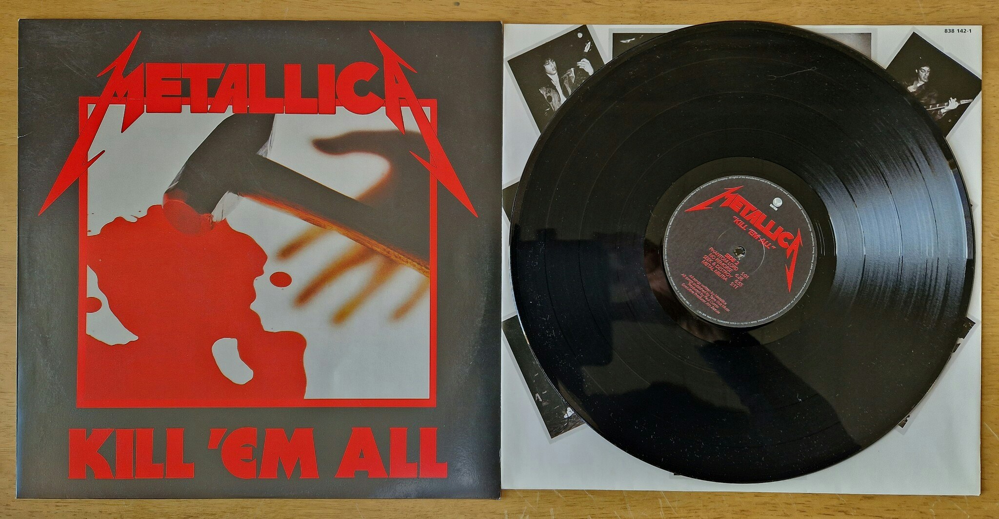 Metallica, Kill em all. Vinyl LP