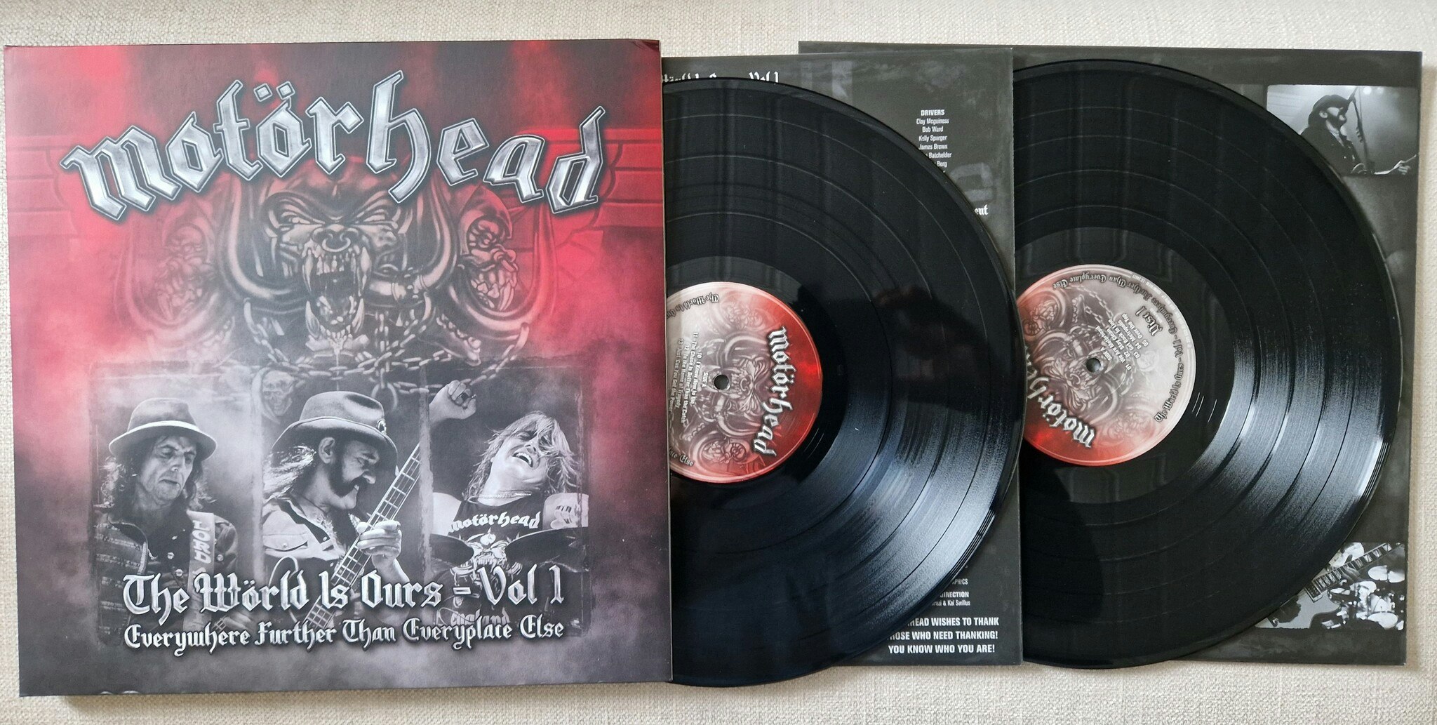 Motorhead, The world is ours - Vol1. Vinyl 2LP