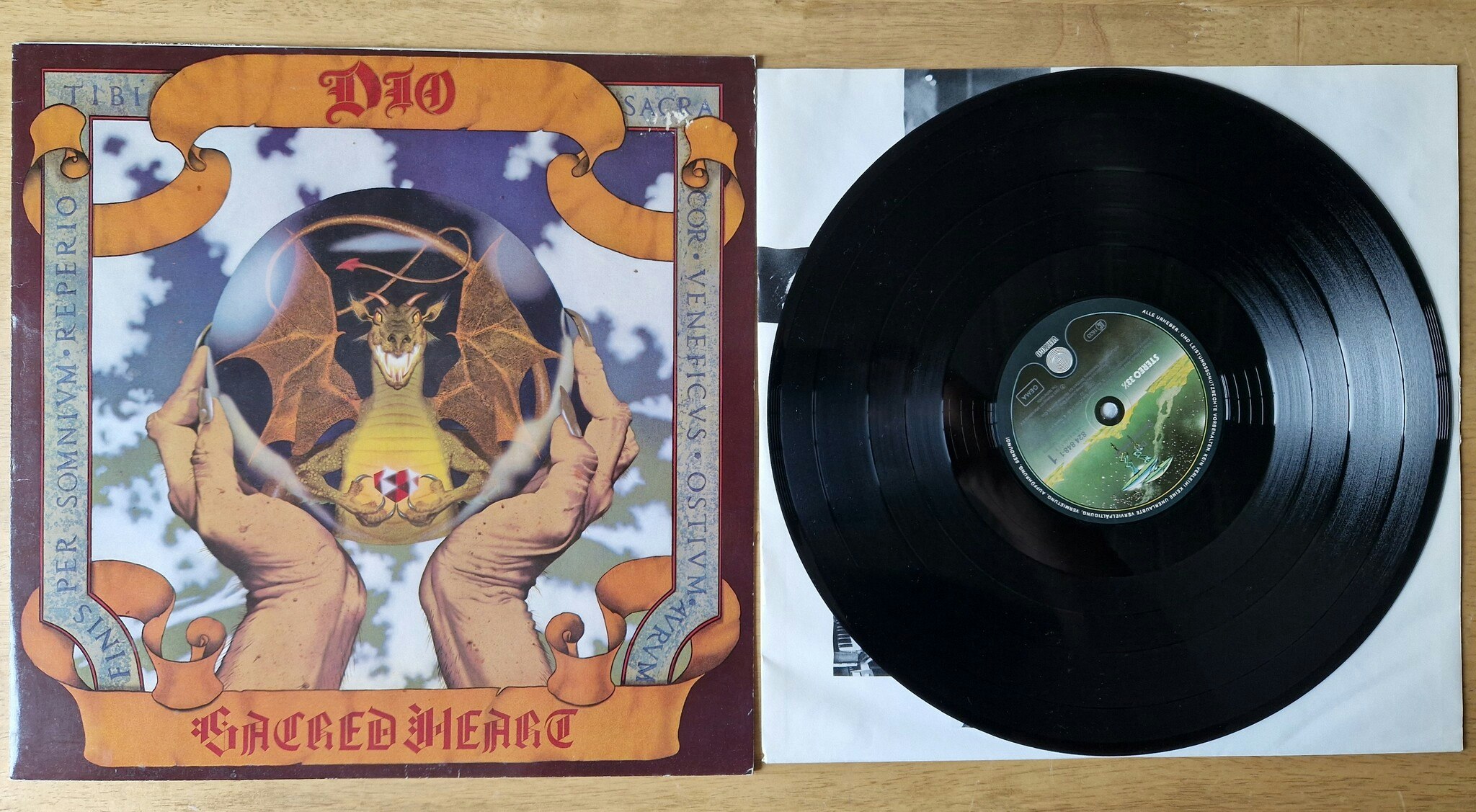 DIO, Sacred Heart. Vinyl LP
