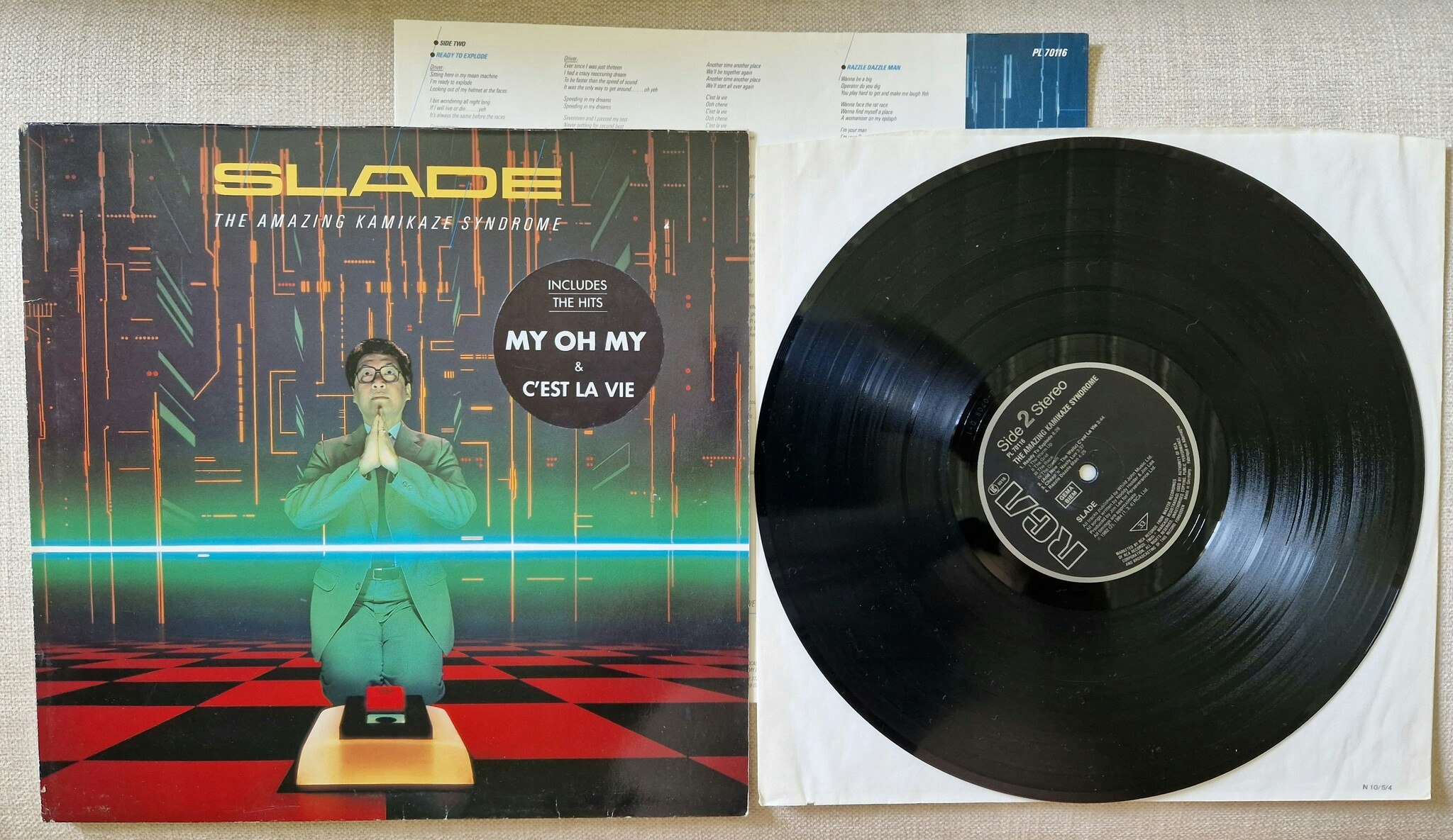Kopia Slade, The amazing kamikaze syndrome. Vinyl LP