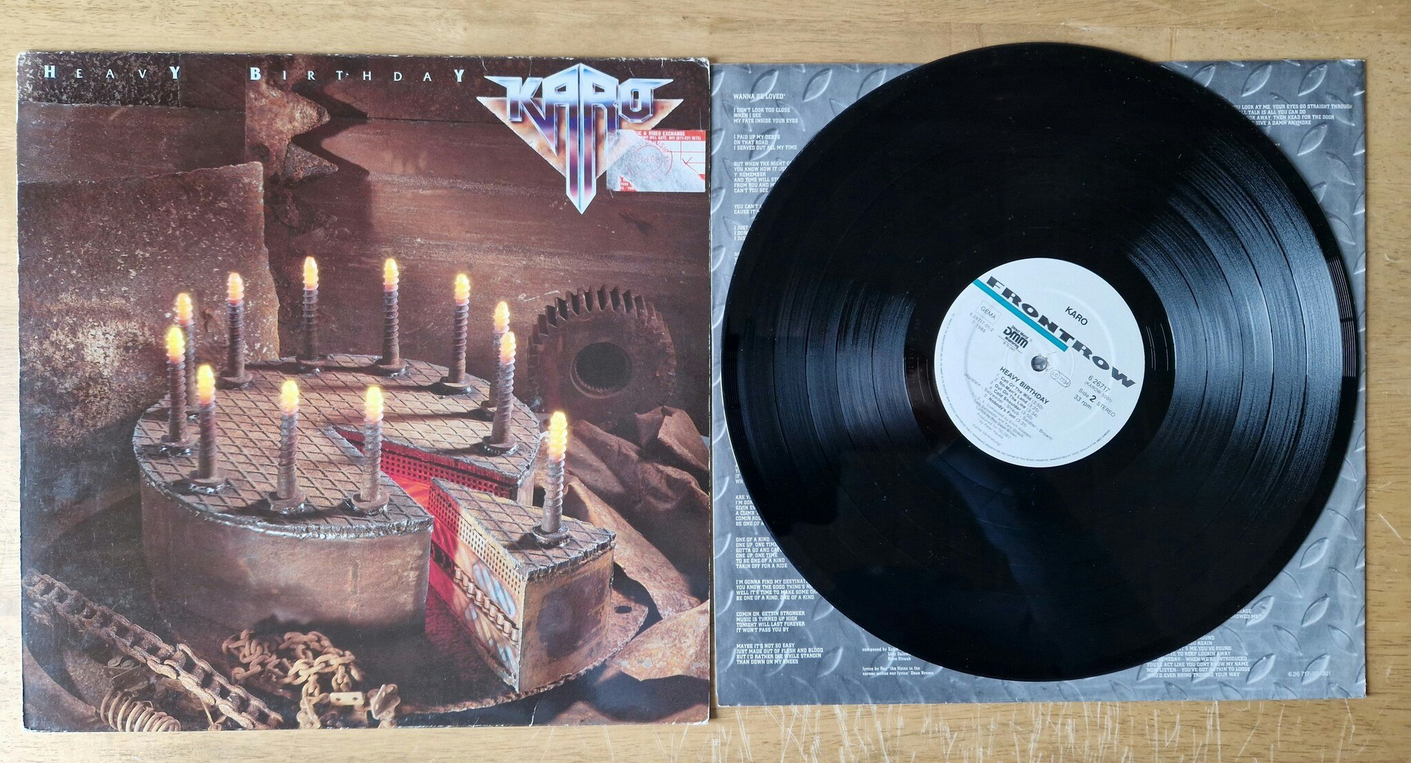 Karo, Heavy birthday. Vinyl LP