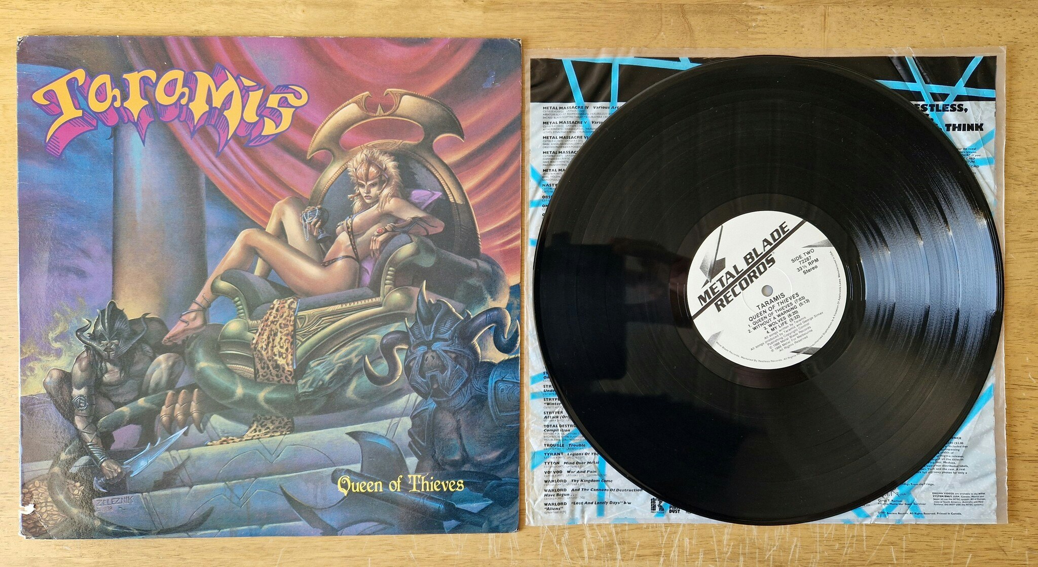 Taramis, Queen of thieves. Vinyl LP