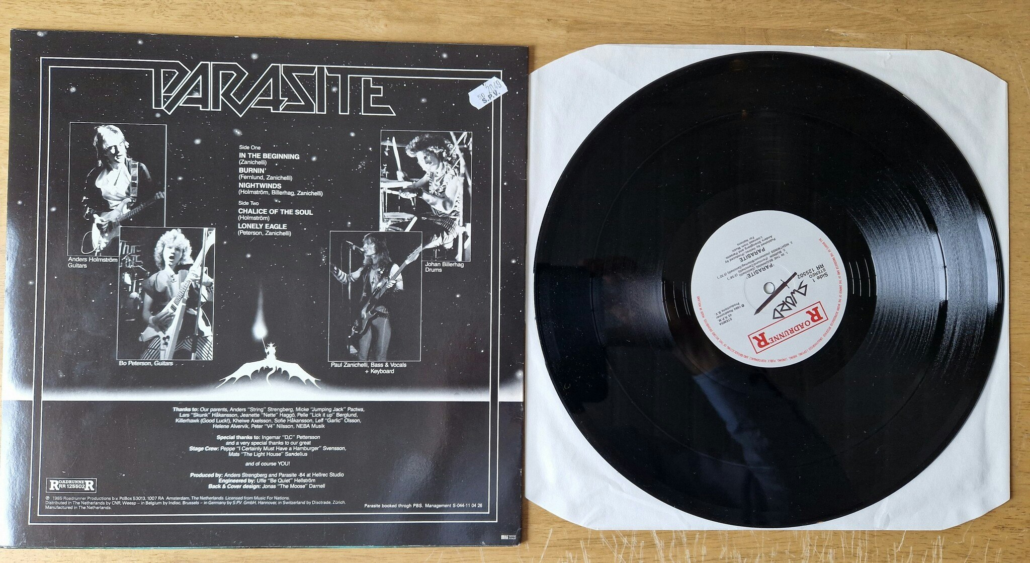 Parasite, Parasite. Vinyl LP