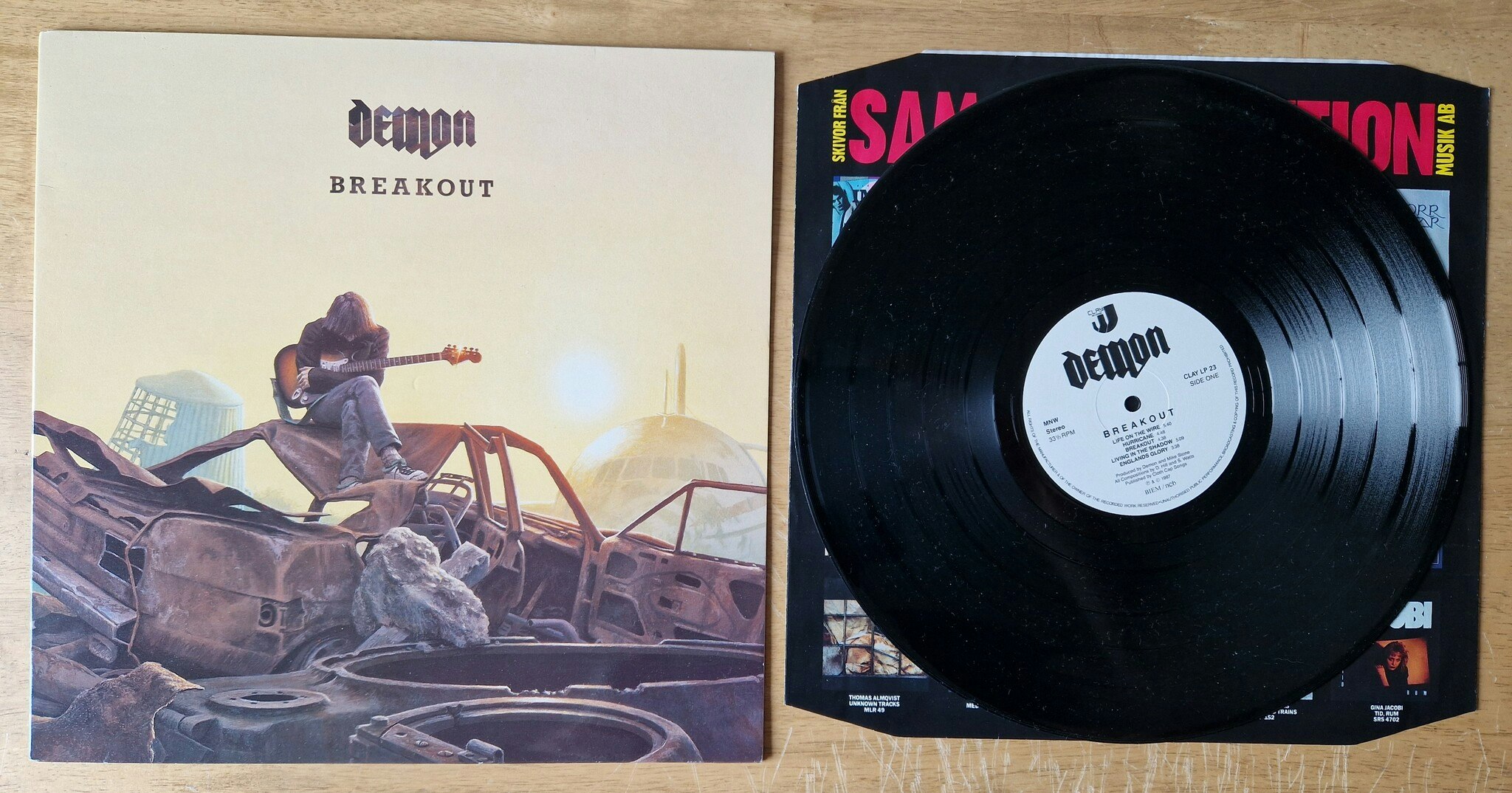 Demon, Breakout. Vinyl LP