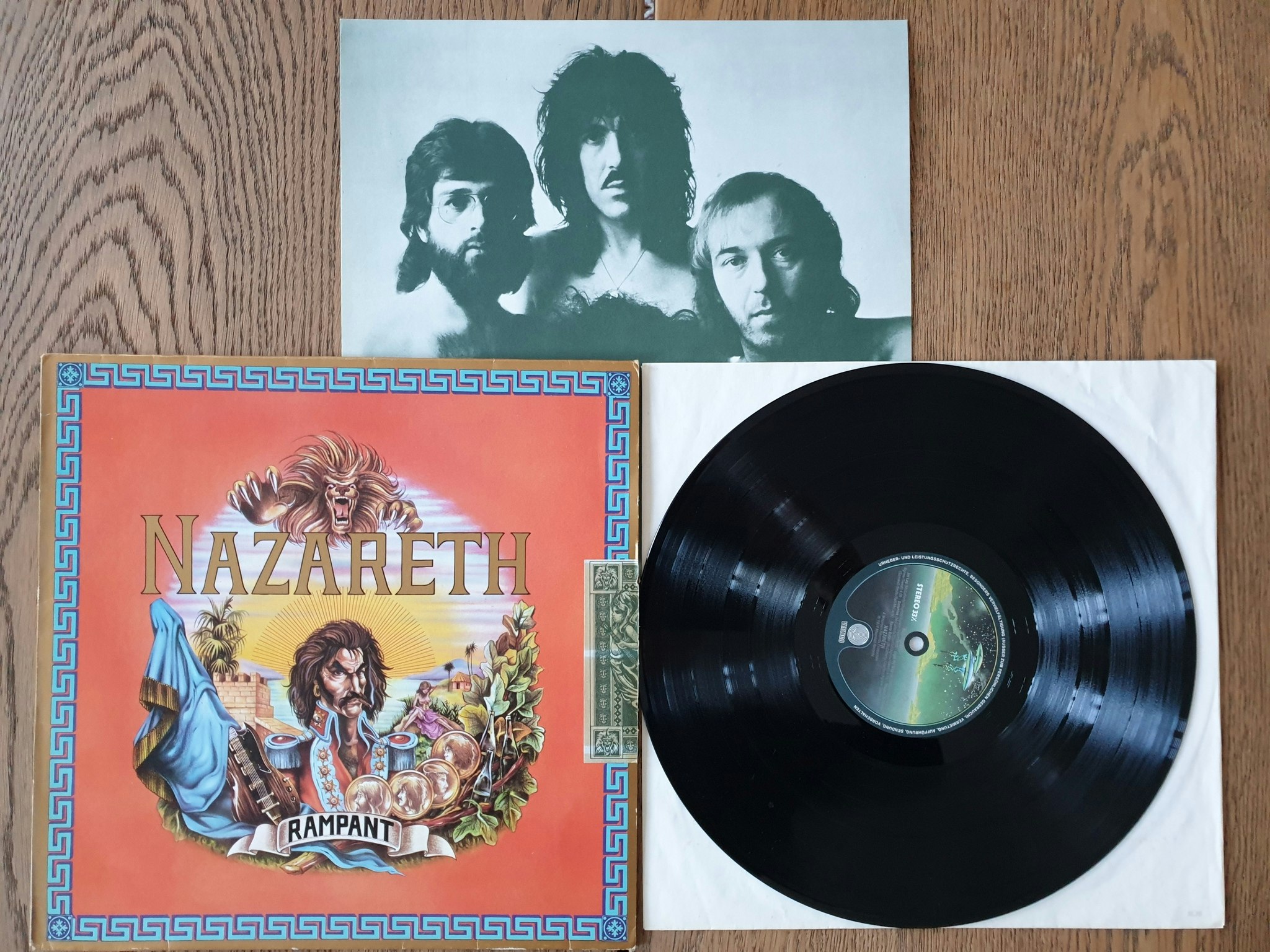 Nazareth, Rampant. Vinyl LP