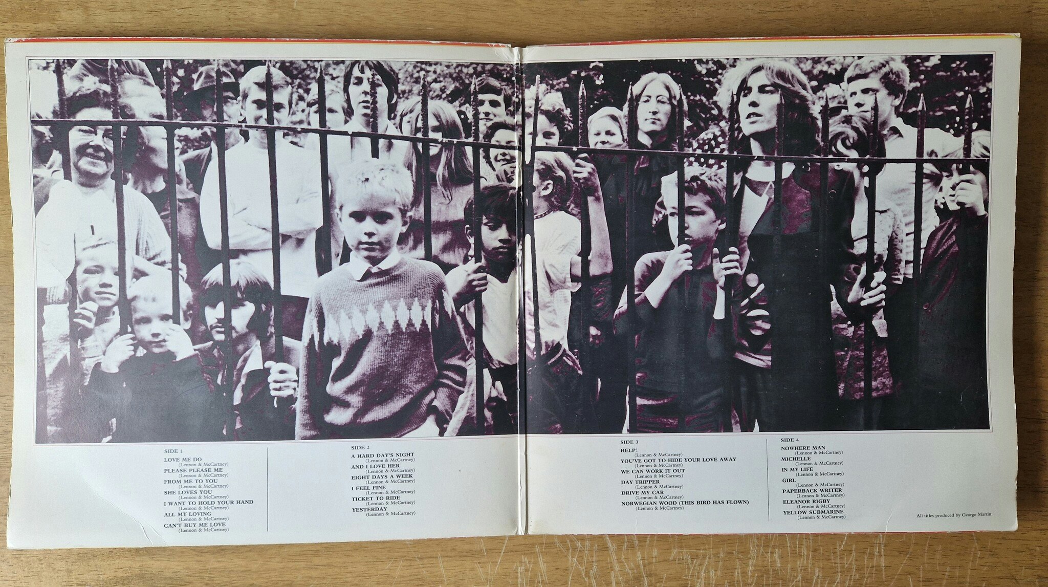 The Beatles, 1962-1966. Vinyl 2LP
