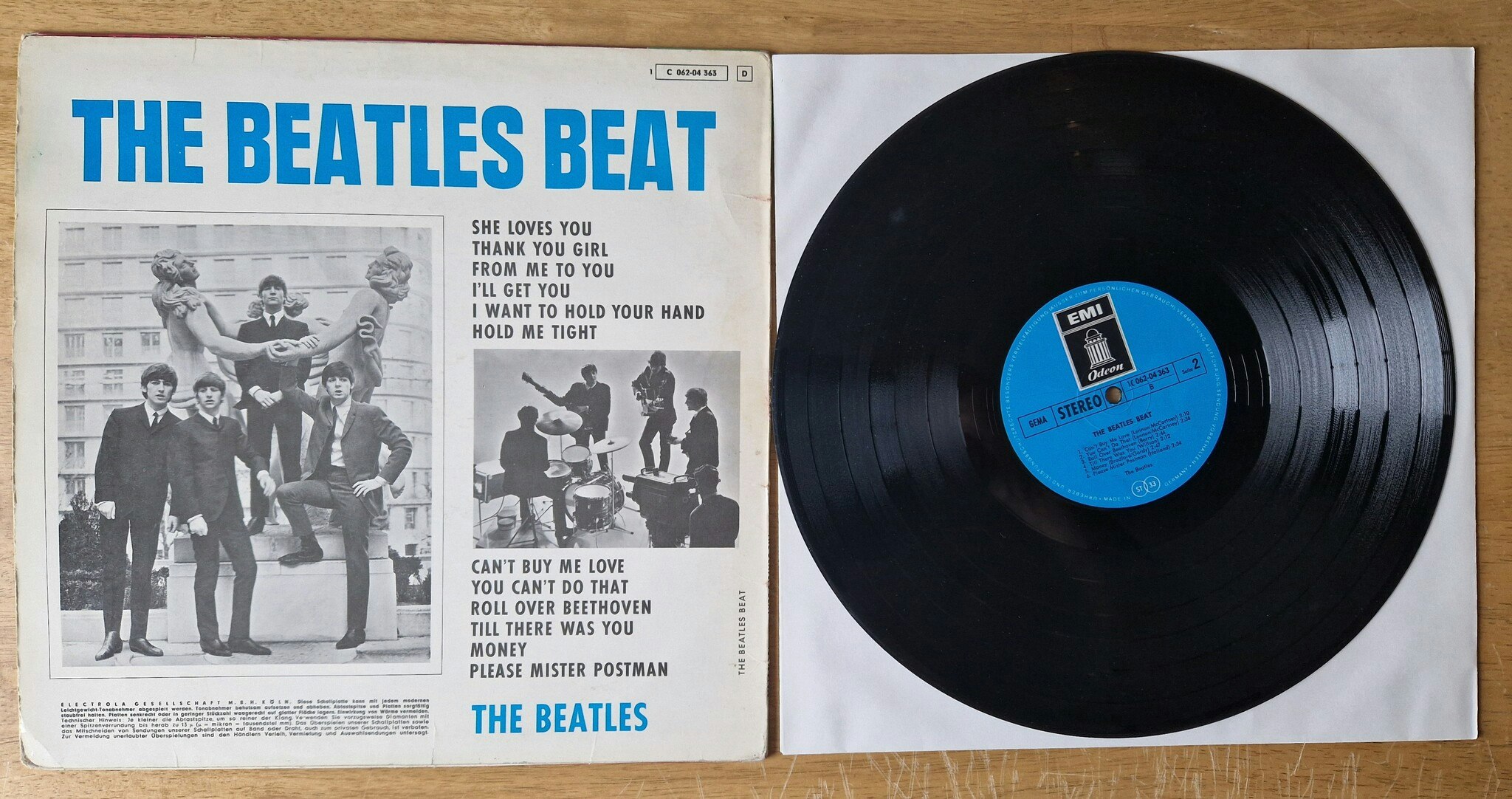The Beatles, The Beatles Beat. Vinyl LP
