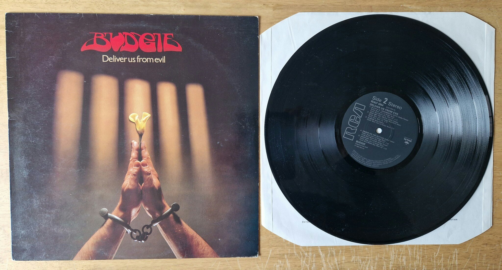 Budgie, Deliver us from evil. Vinyl LP