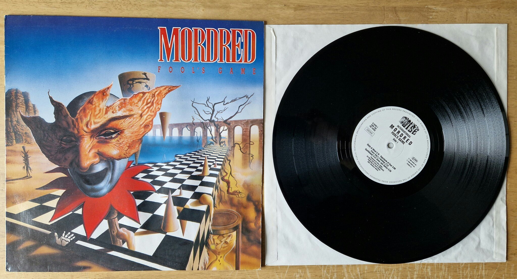 Mordred, Fools game. Vinyl LP