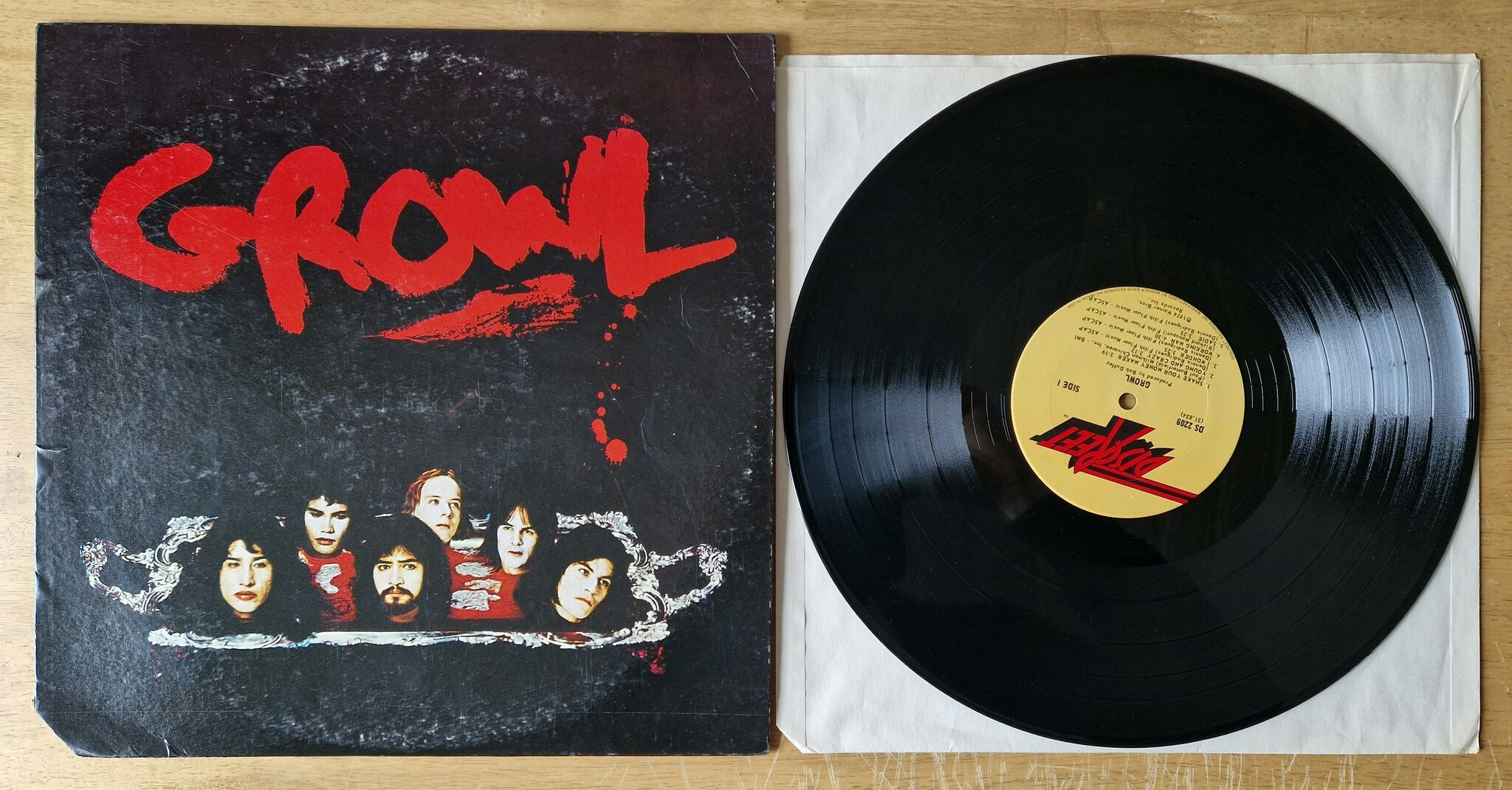 Growl, Growl. Vinyl LP