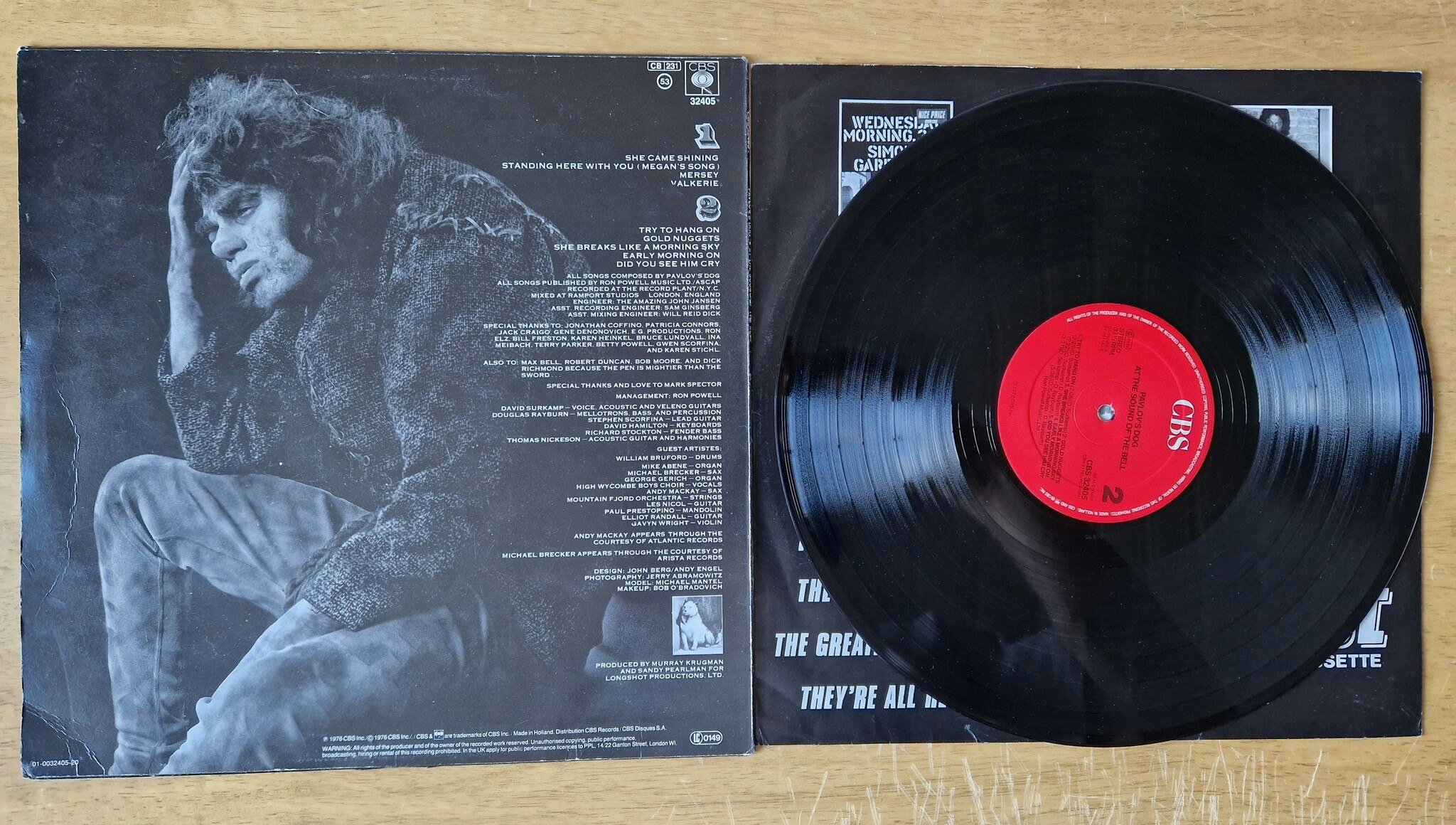 Pavlovs Dog, At the sound of the bell. Vinyl LP