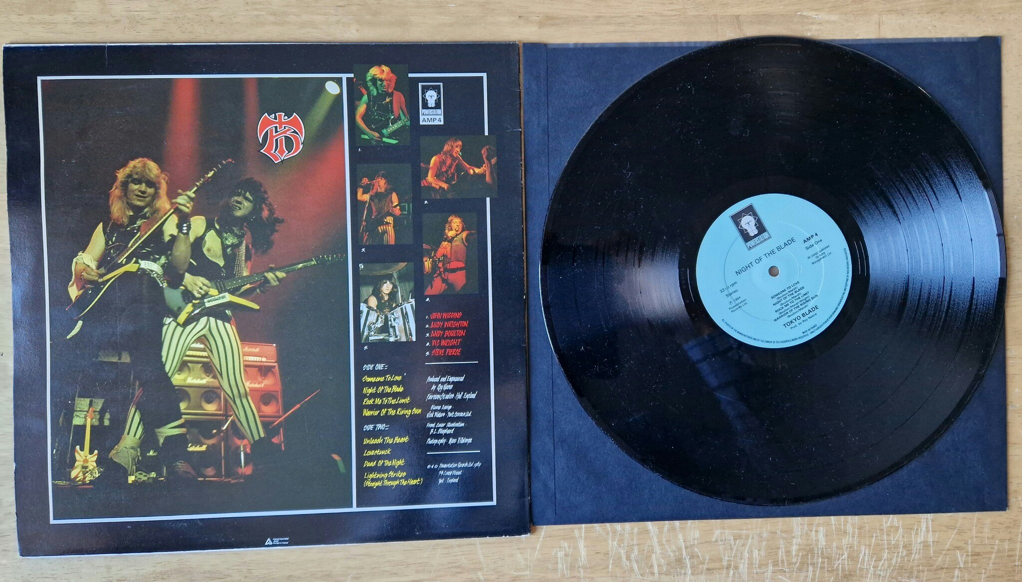 Tokyo Blade, Night of the blade. Vinyl LP