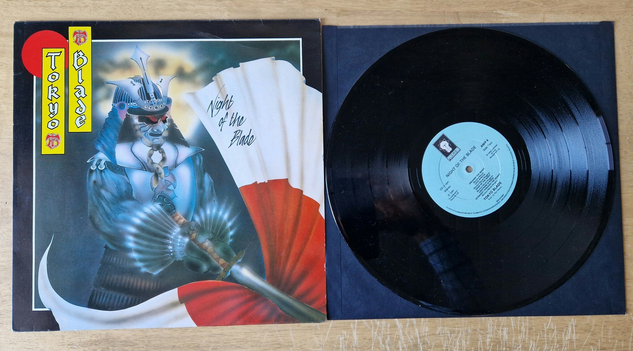 Tokyo Blade, Night of the blade. Vinyl LP