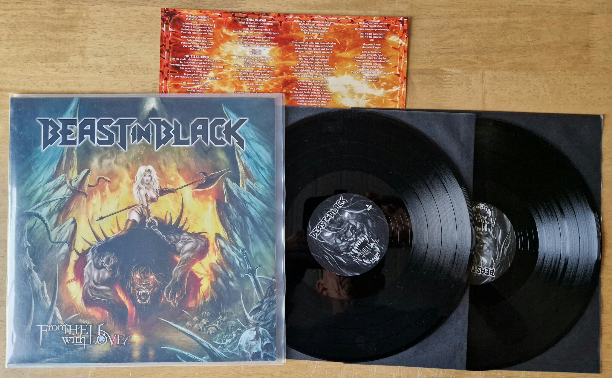 Beast in Black, From hell with love. Vinyl 2LP
