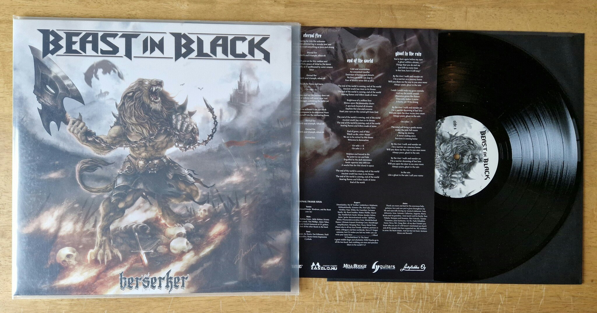 Beast in Black, Berserker. Vinyl LP