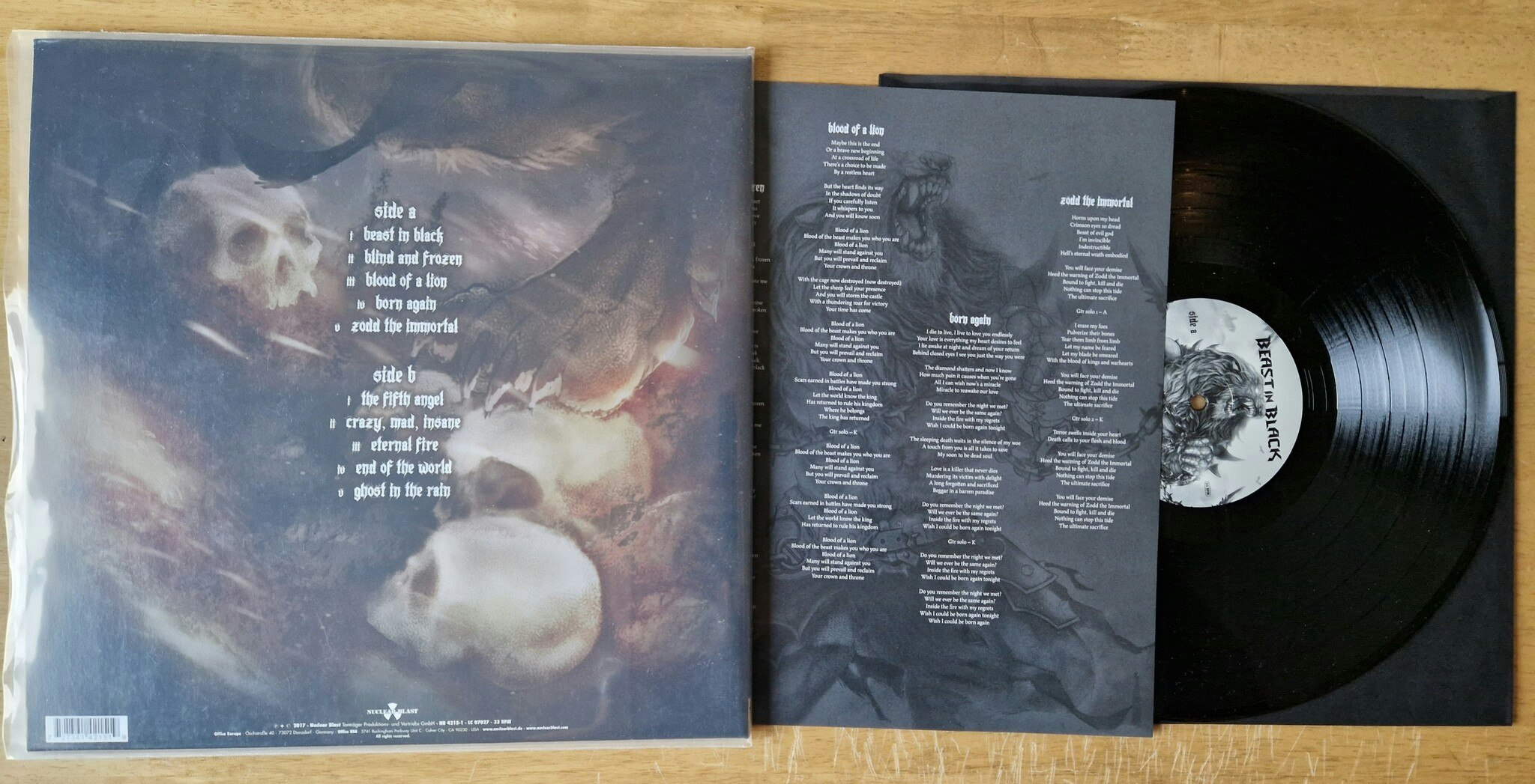 Beast in Black, Berserker. Vinyl LP