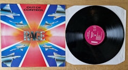 Rage, Out of control. Vinyl LP