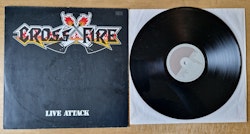 Cross Fire, Live attack. Vinyl LP