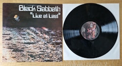 Black Sabbath, Live at last. Vinyl LP