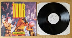 Thor, Live in Detroit. Vinyl LP